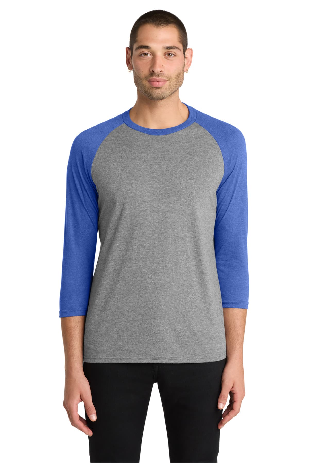 District DM136 in Royal Frost/ Grey Frost β custom apparel by Jam 4 Apparel