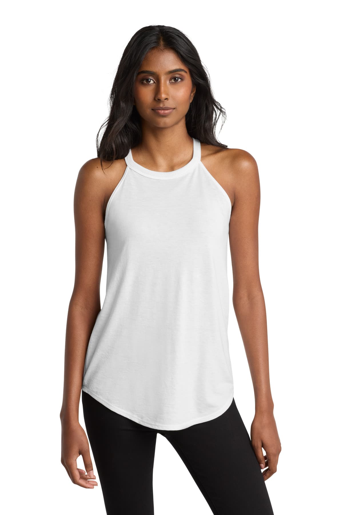 District DT137L in White β custom apparel by Jam 4 Apparel