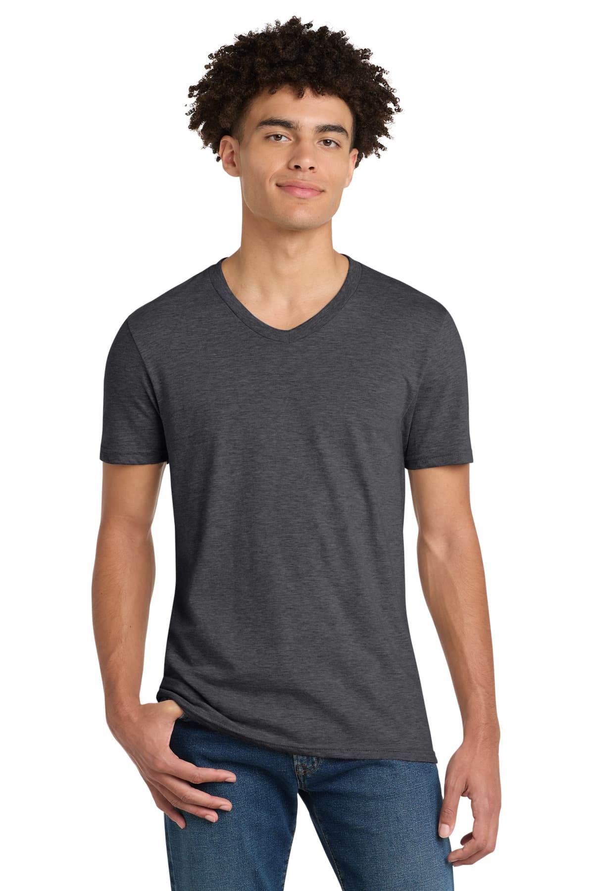 District DT6500 in Heathered Charcoal β custom apparel by Jam 4 Apparel