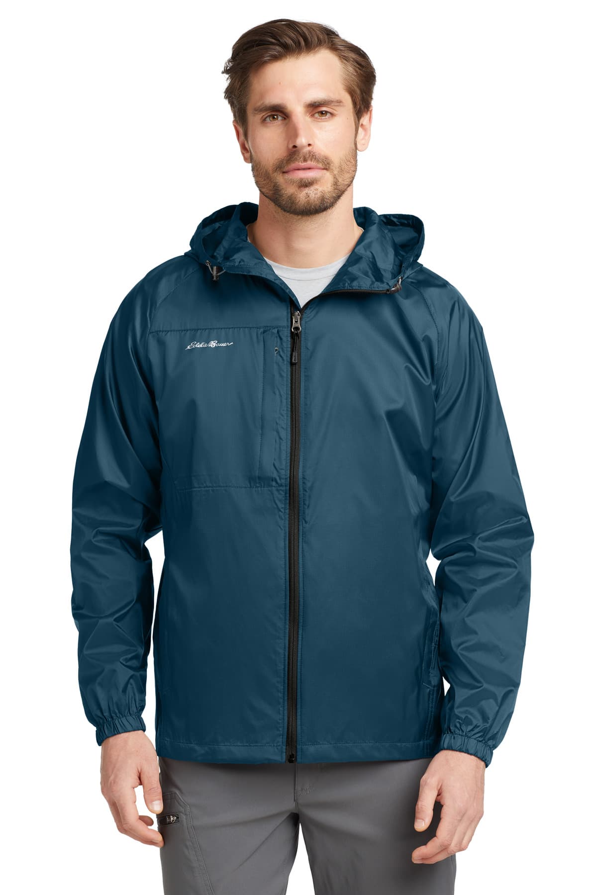 Eddie Bauer EB500 in Adriatic Blue β custom apparel by Jam 4 Apparel