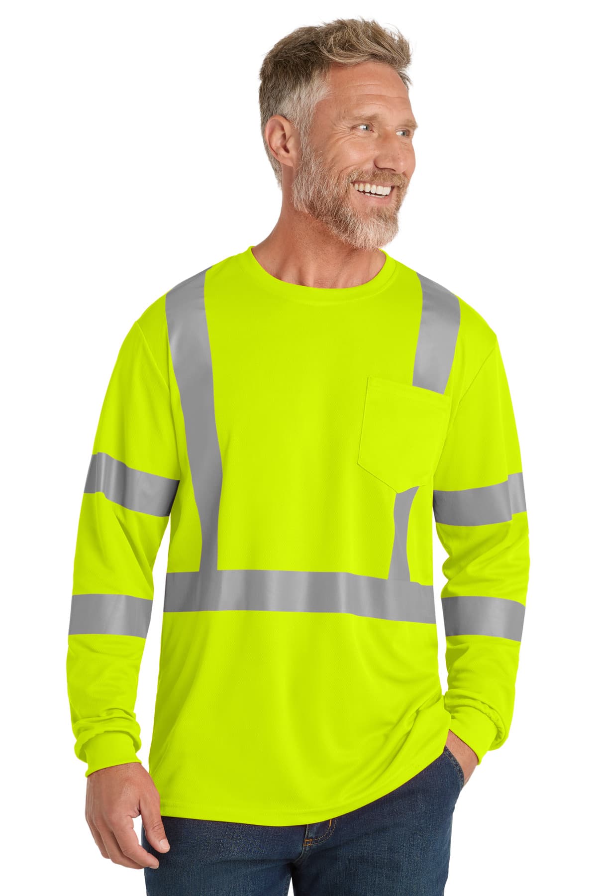 CornerStone CS203 in Safety Yellow β custom apparel by Jam 4 Apparel