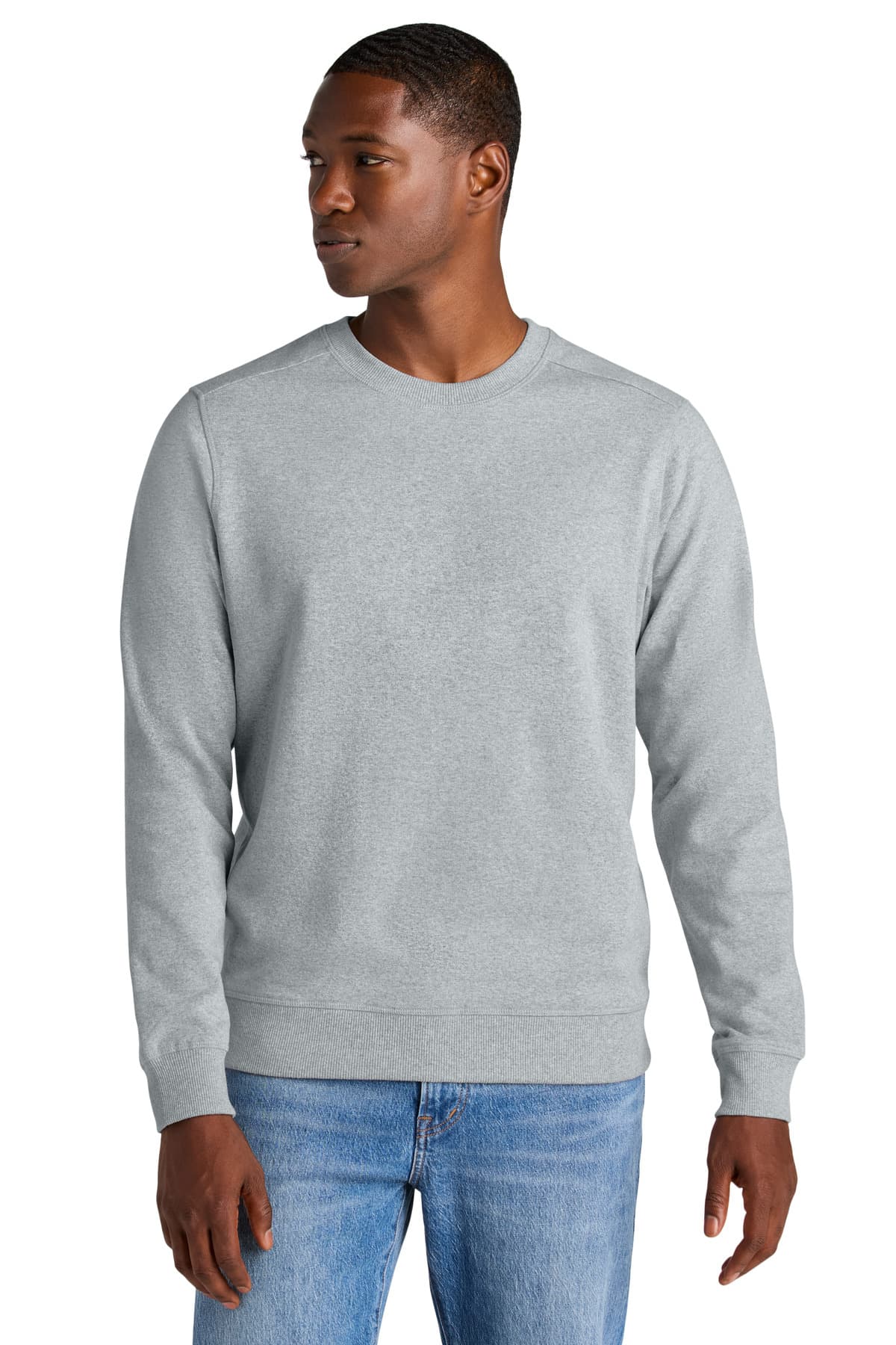 District DT8104 in Light Heather Grey β custom apparel by Jam 4 Apparel