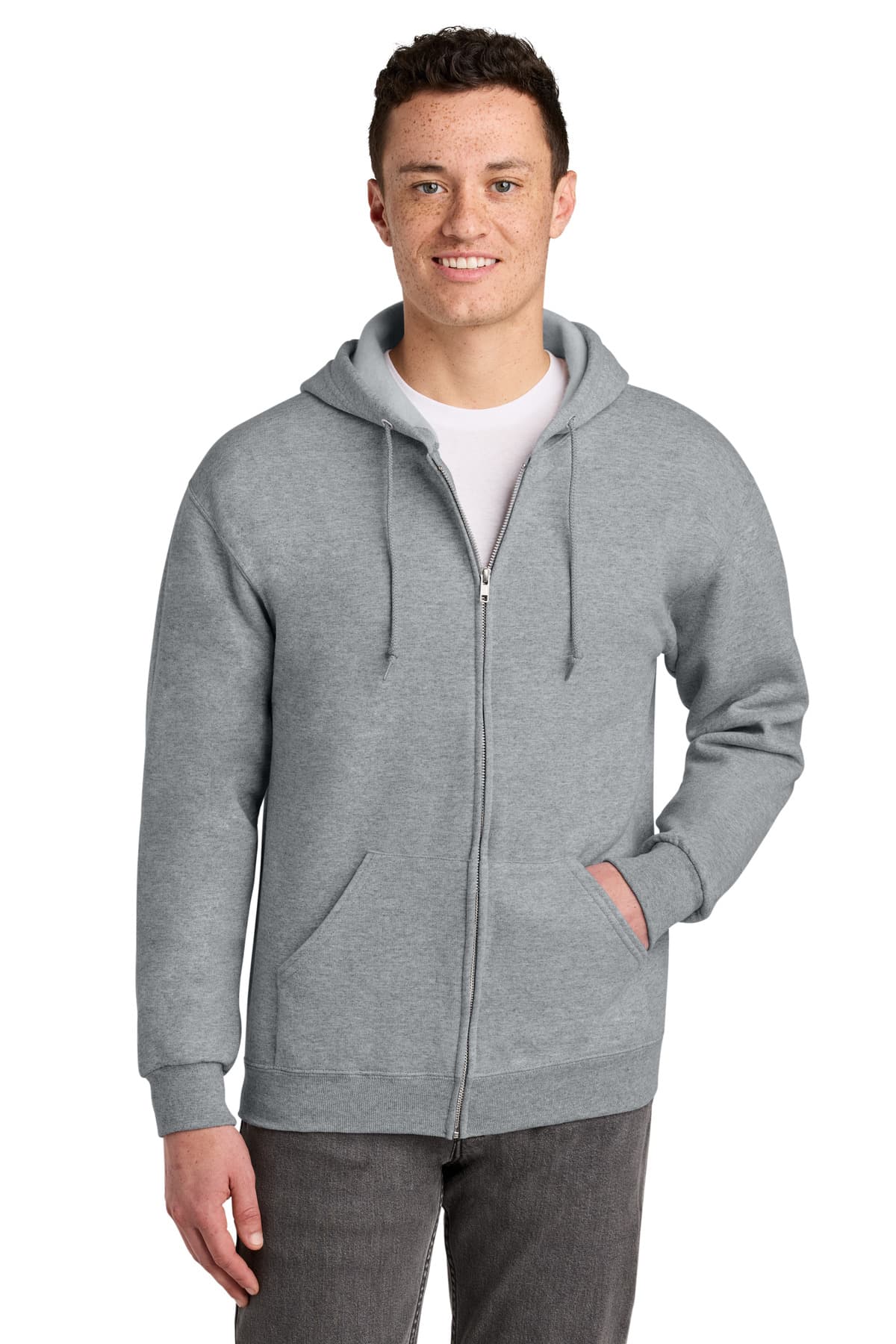 Jerzees 993M in Athletic Heather β custom apparel by Jam 4 Apparel