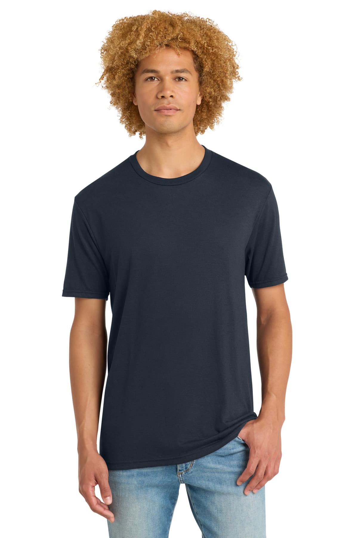 District DM130DTG in New Navy β custom apparel by Jam 4 Apparel