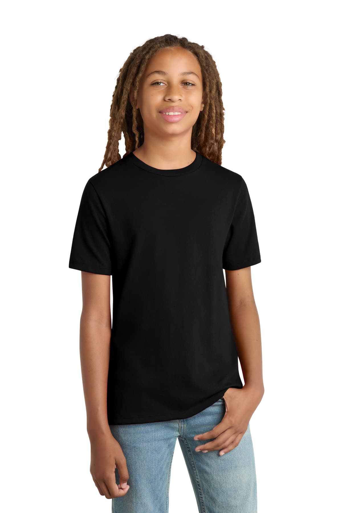 District DT8000Y in Black β custom apparel by Jam 4 Apparel