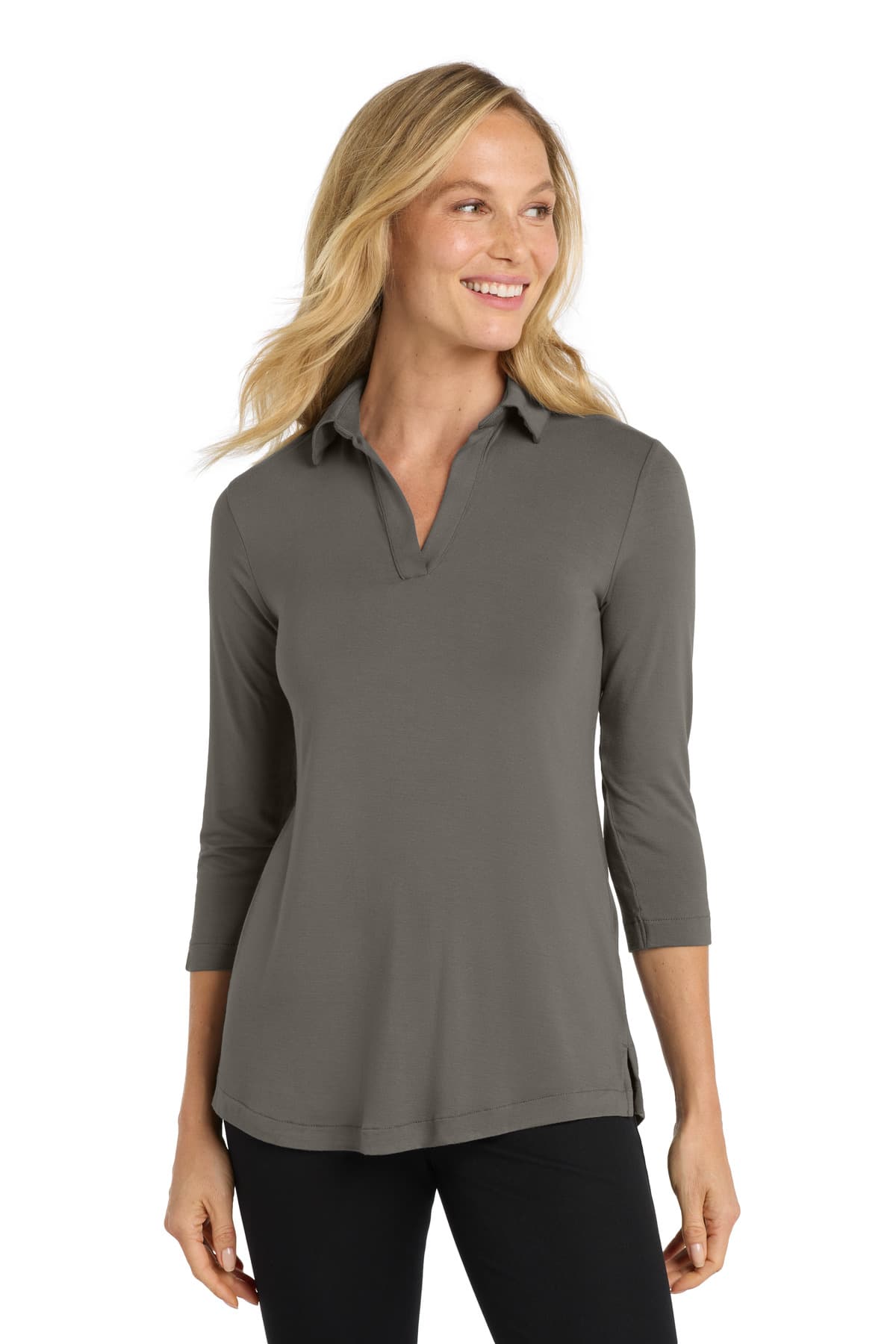 Port Authority LK5601 in Sterling Grey β custom apparel by Jam 4 Apparel