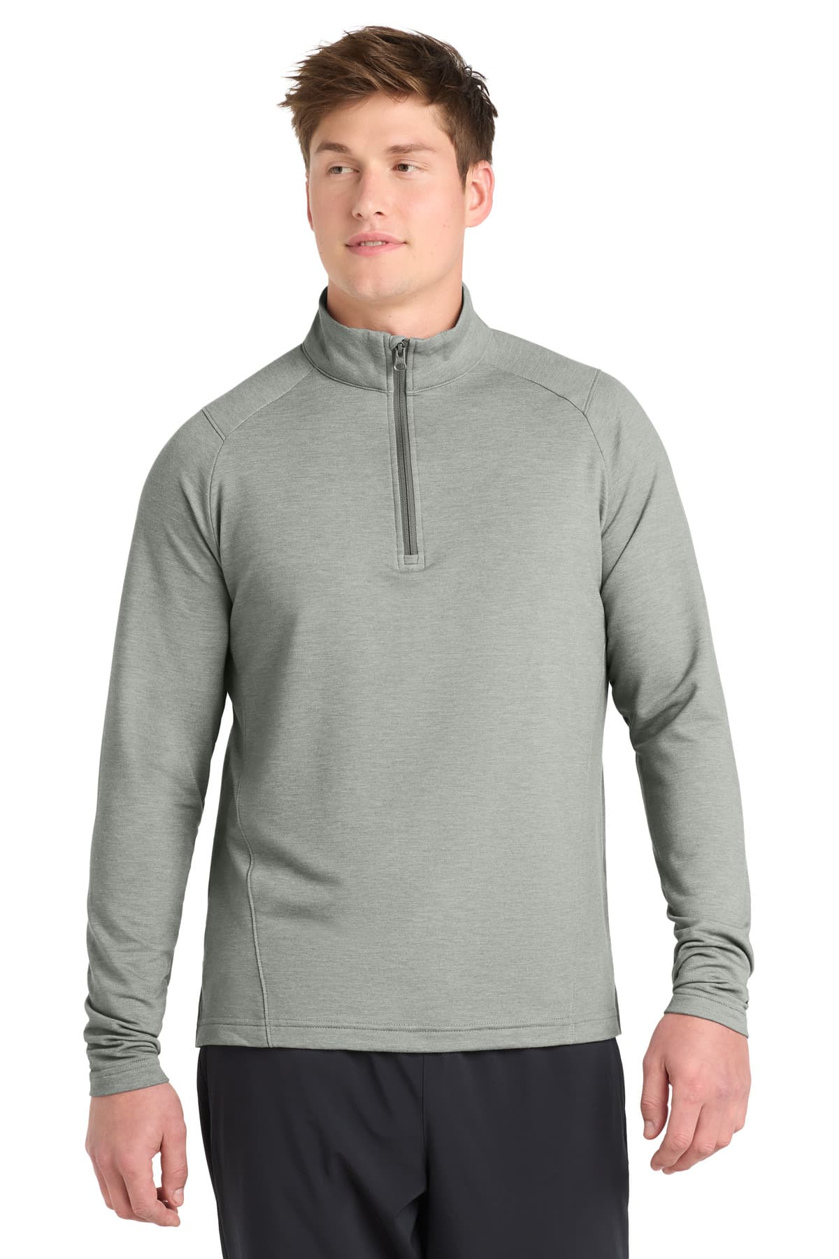 Sport-Tek ST561 in Light Grey Heather — custom apparel by Jam 4 Apparel