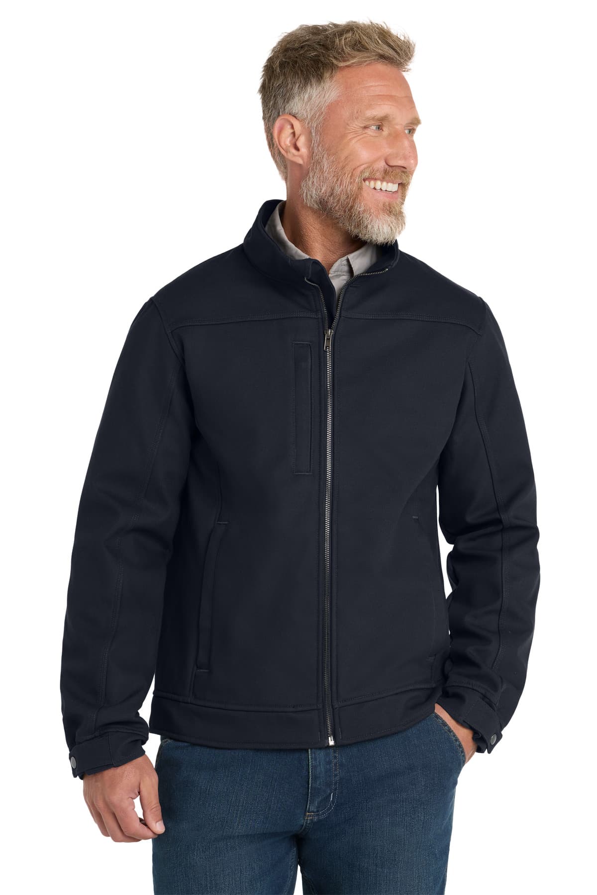 CornerStone CSJ60 in Navy Blue β custom apparel by Jam 4 Apparel