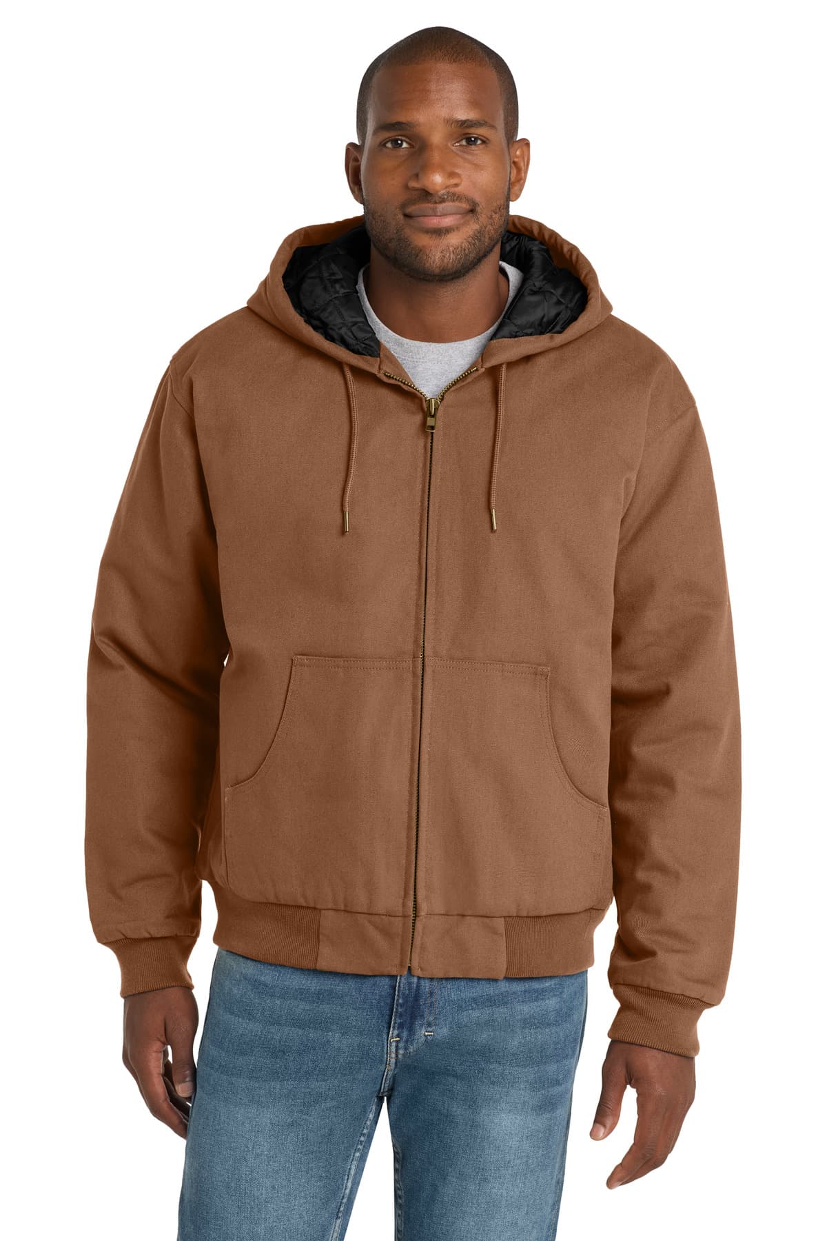 CornerStone J763H in Duck Brown β custom apparel by Jam 4 Apparel