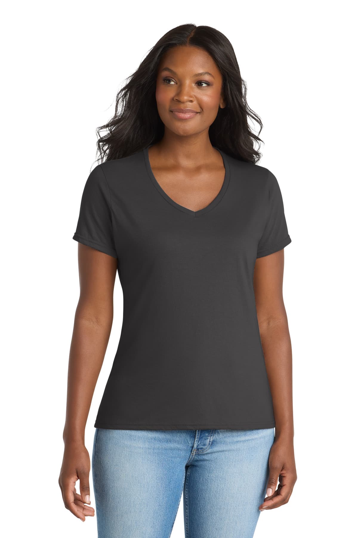 Port & Co LPC381V in Charcoal β custom apparel by Jam 4 Apparel