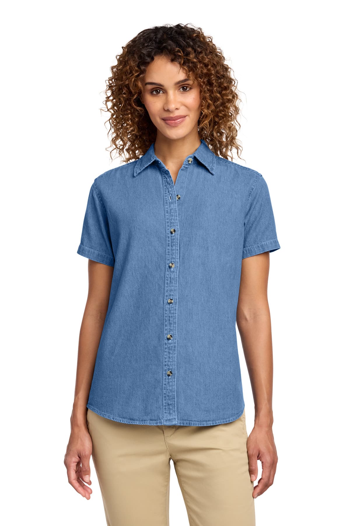 Port & Co LSP11 in Faded Blue β custom apparel by Jam 4 Apparel