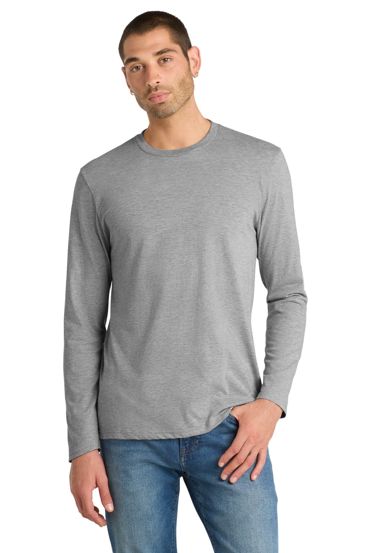 District DT6200 in Light Heather Grey β custom apparel by Jam 4 Apparel