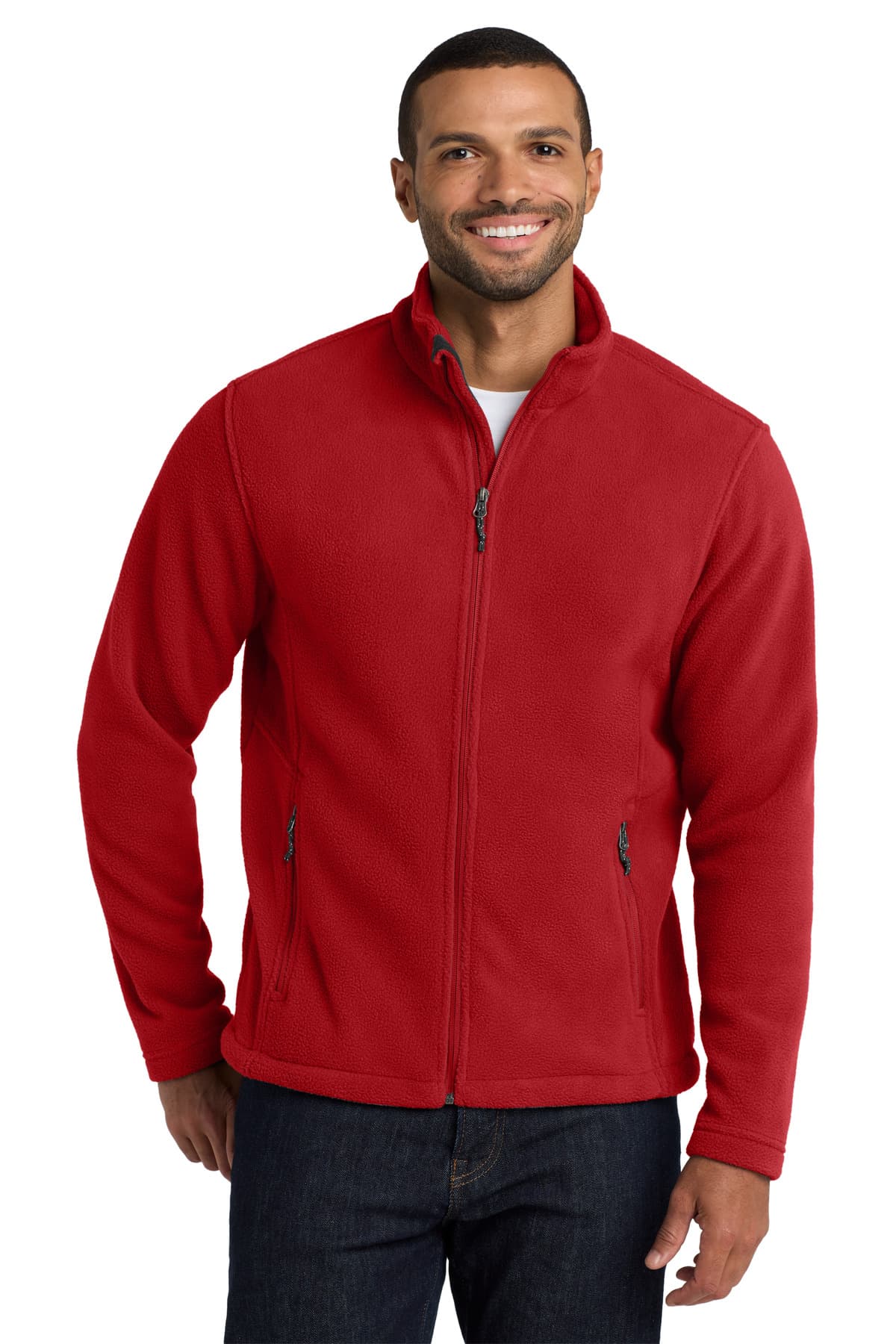 Port Authority F217 in True Red β custom apparel by Jam 4 Apparel