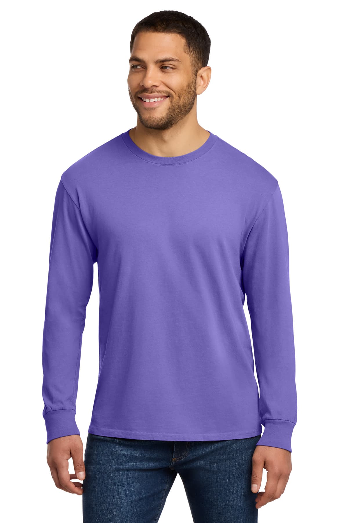Port & Co PC099LS in Amethyst β custom apparel by Jam 4 Apparel