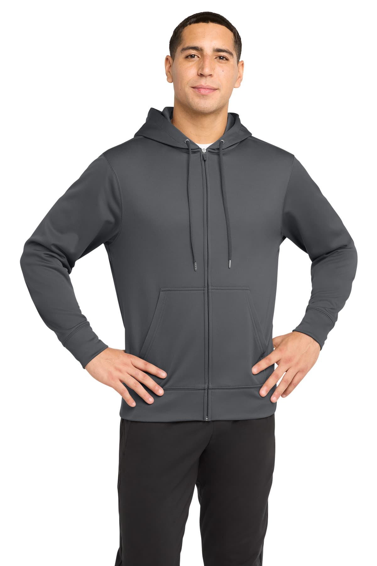 Sport-Tek ST238 in Dark Smoke Grey β custom apparel by Jam 4 Apparel
