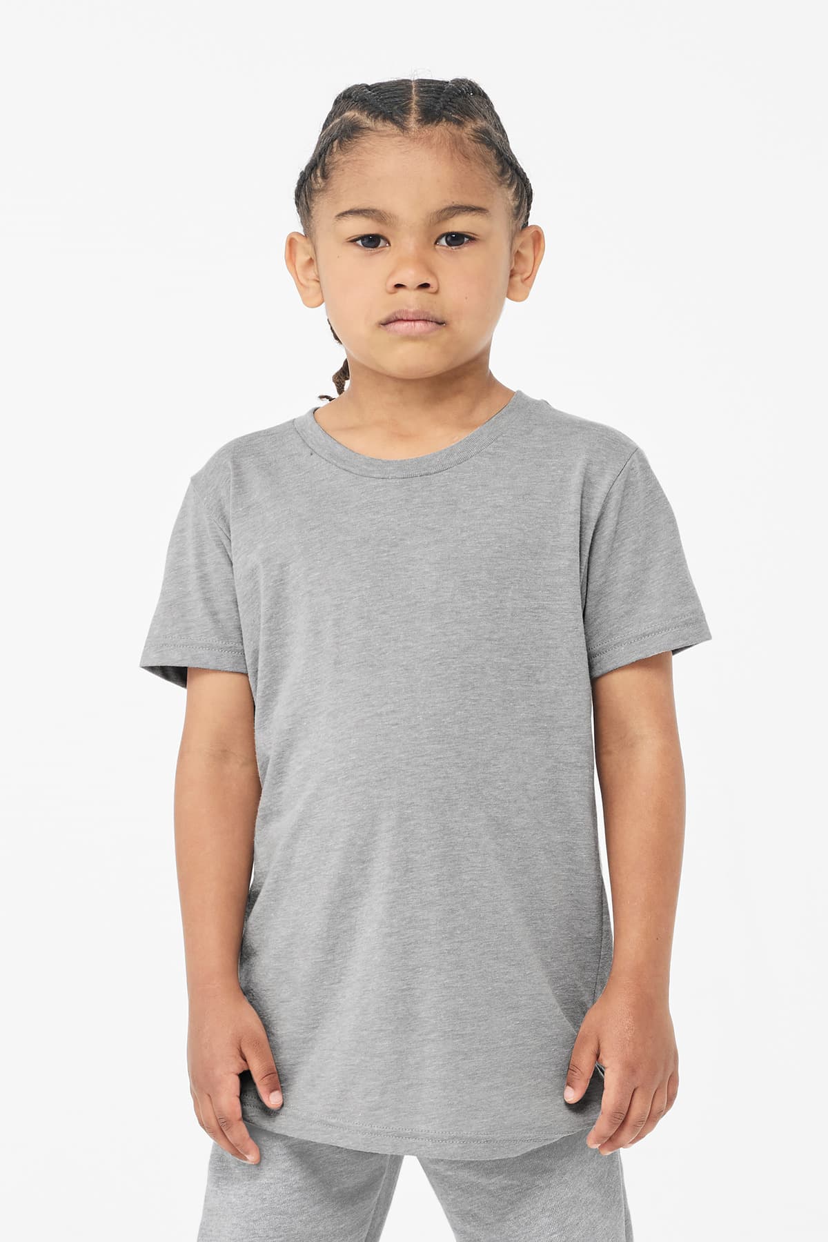 Bella + Canvas BC3413Y in Athletic Grey Triblend β custom apparel by Jam 4 Apparel