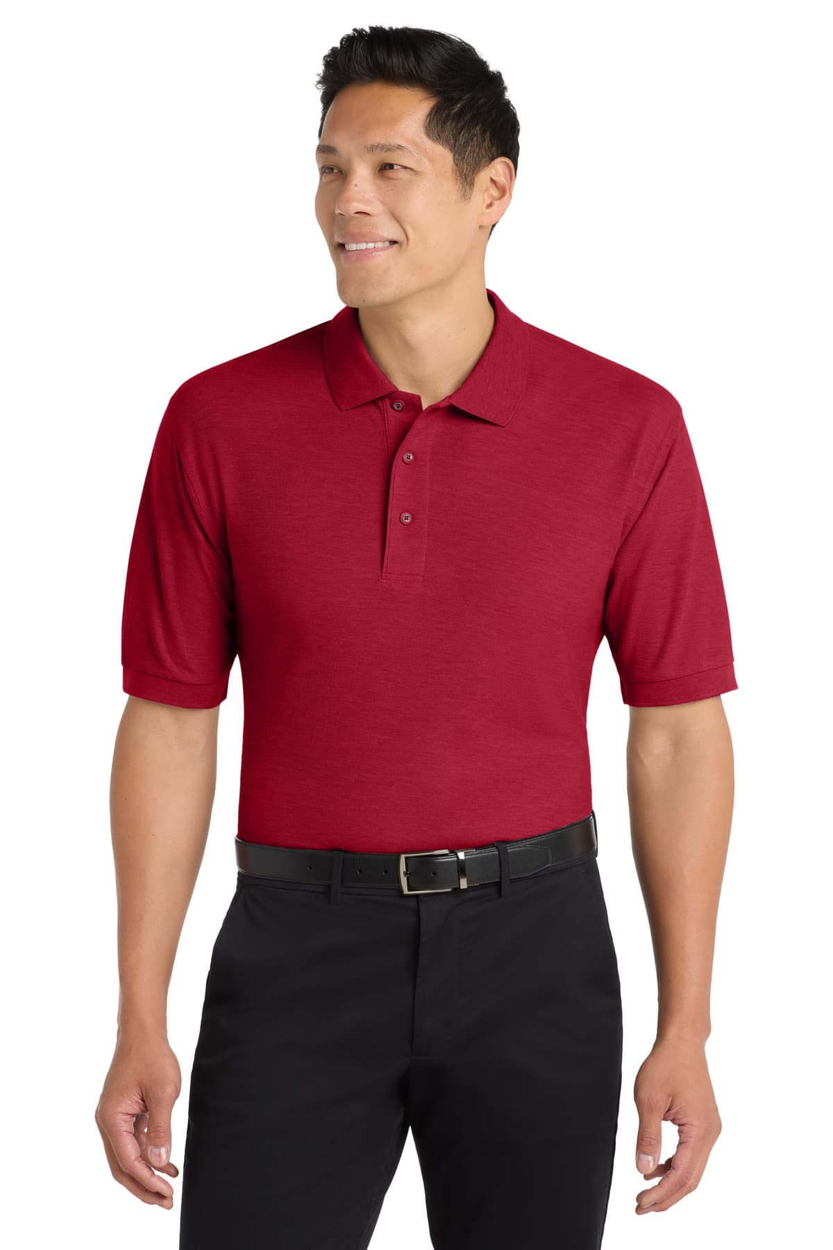Port Authority K500 in Red β custom apparel by Jam 4 Apparel