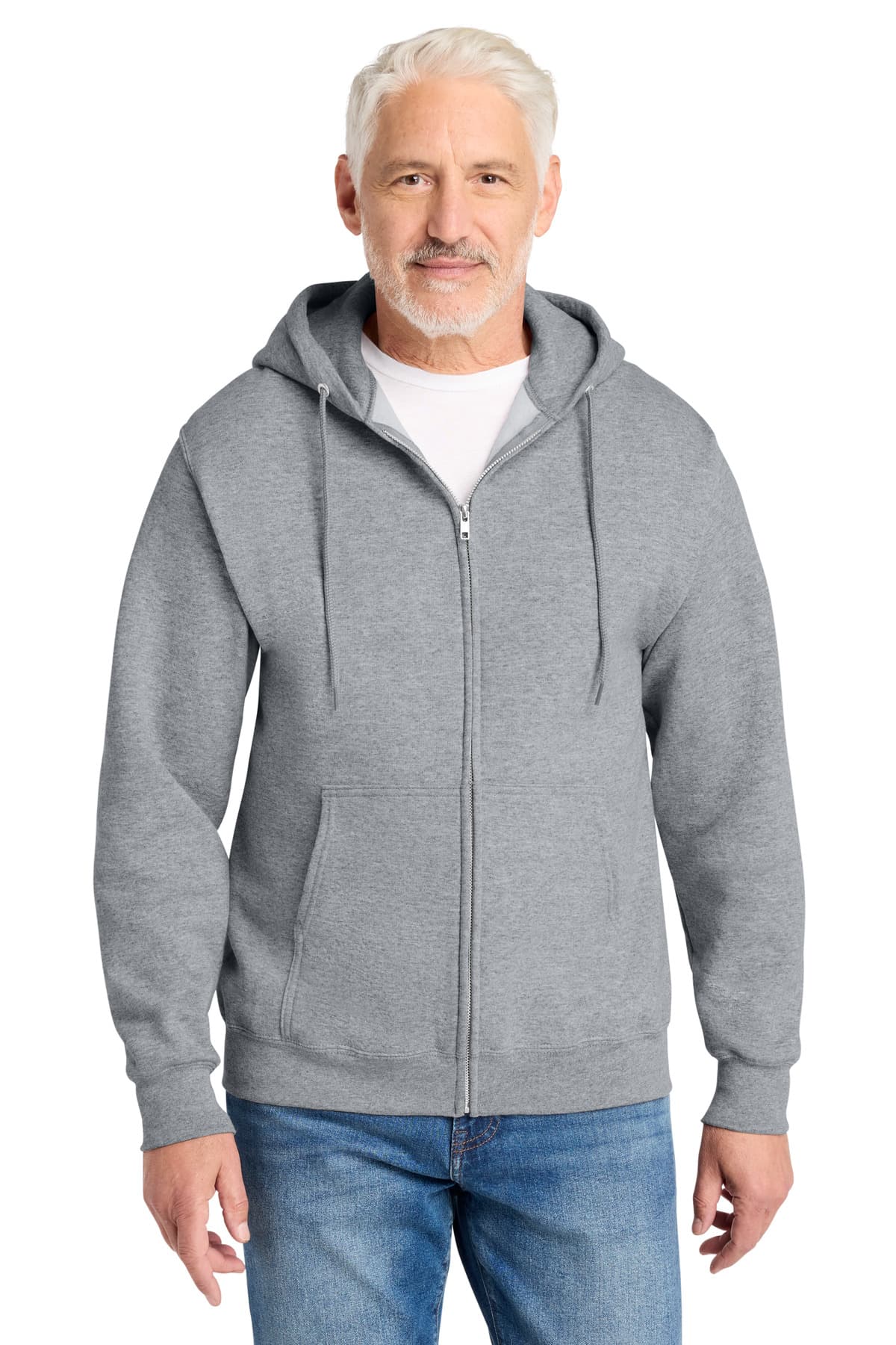 Port & Co PC78ZH in Athletic Heather β custom apparel by Jam 4 Apparel