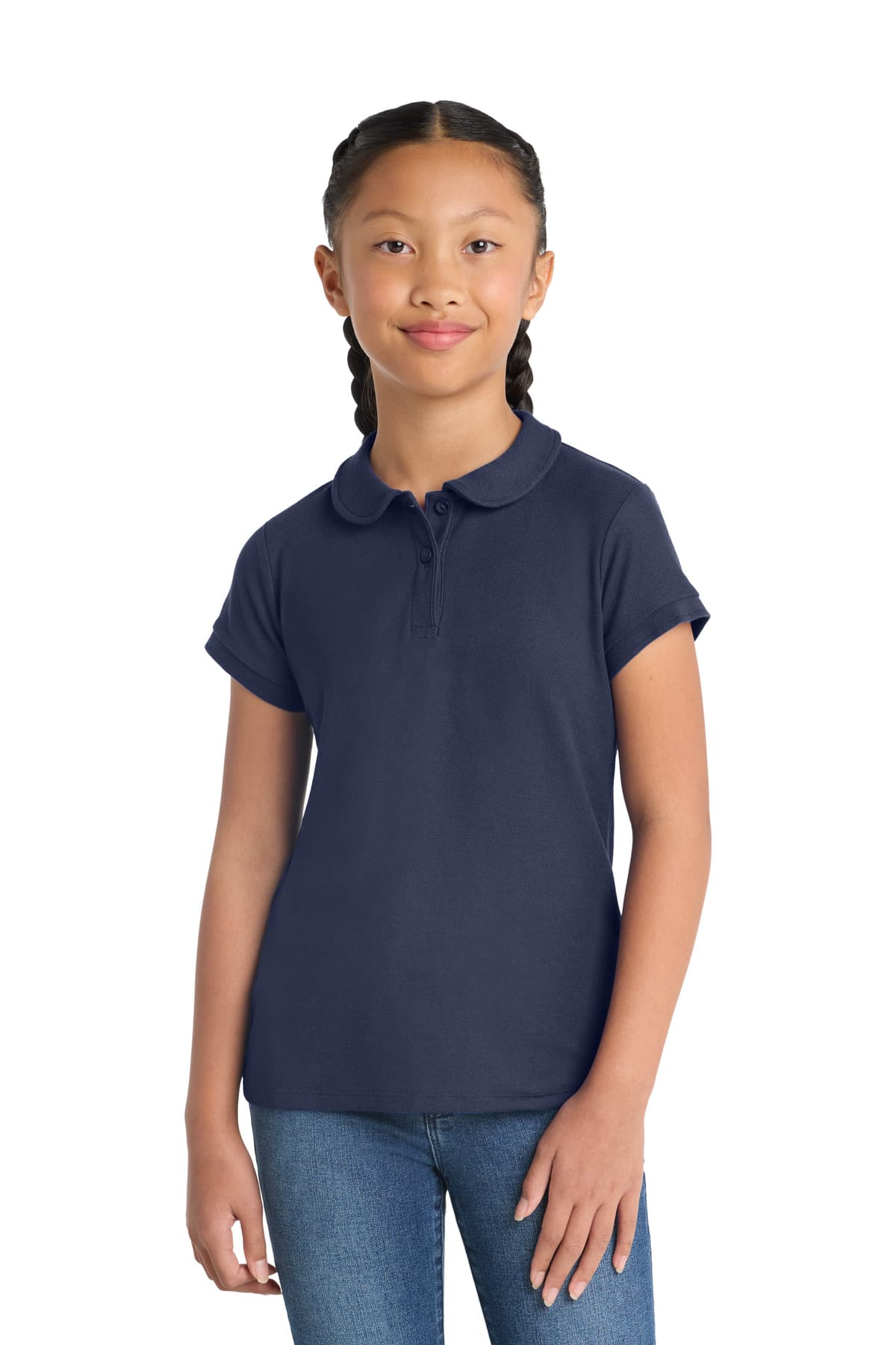 Port Authority YG503 in Navy — custom apparel by Jam 4 Apparel
