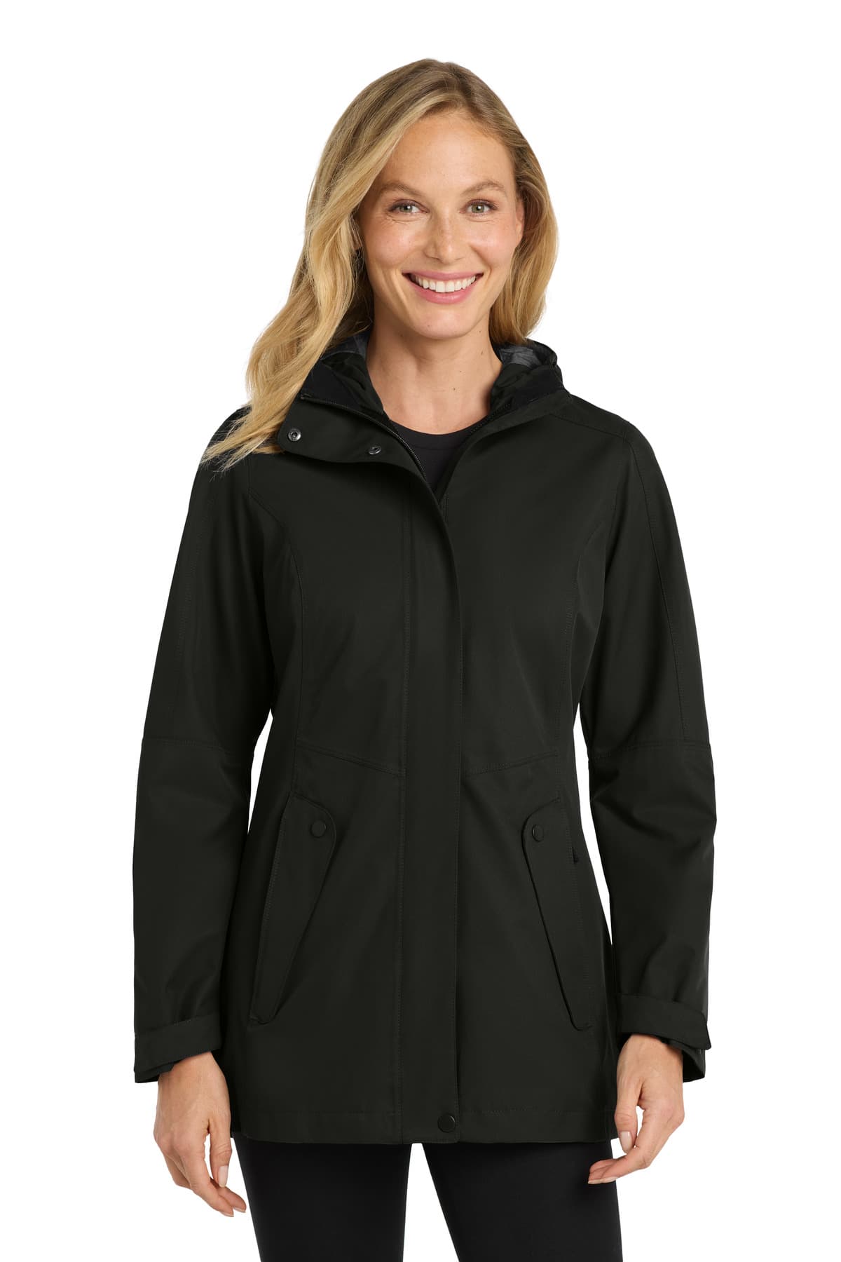 Port Authority L900 in Deep Black β custom apparel by Jam 4 Apparel