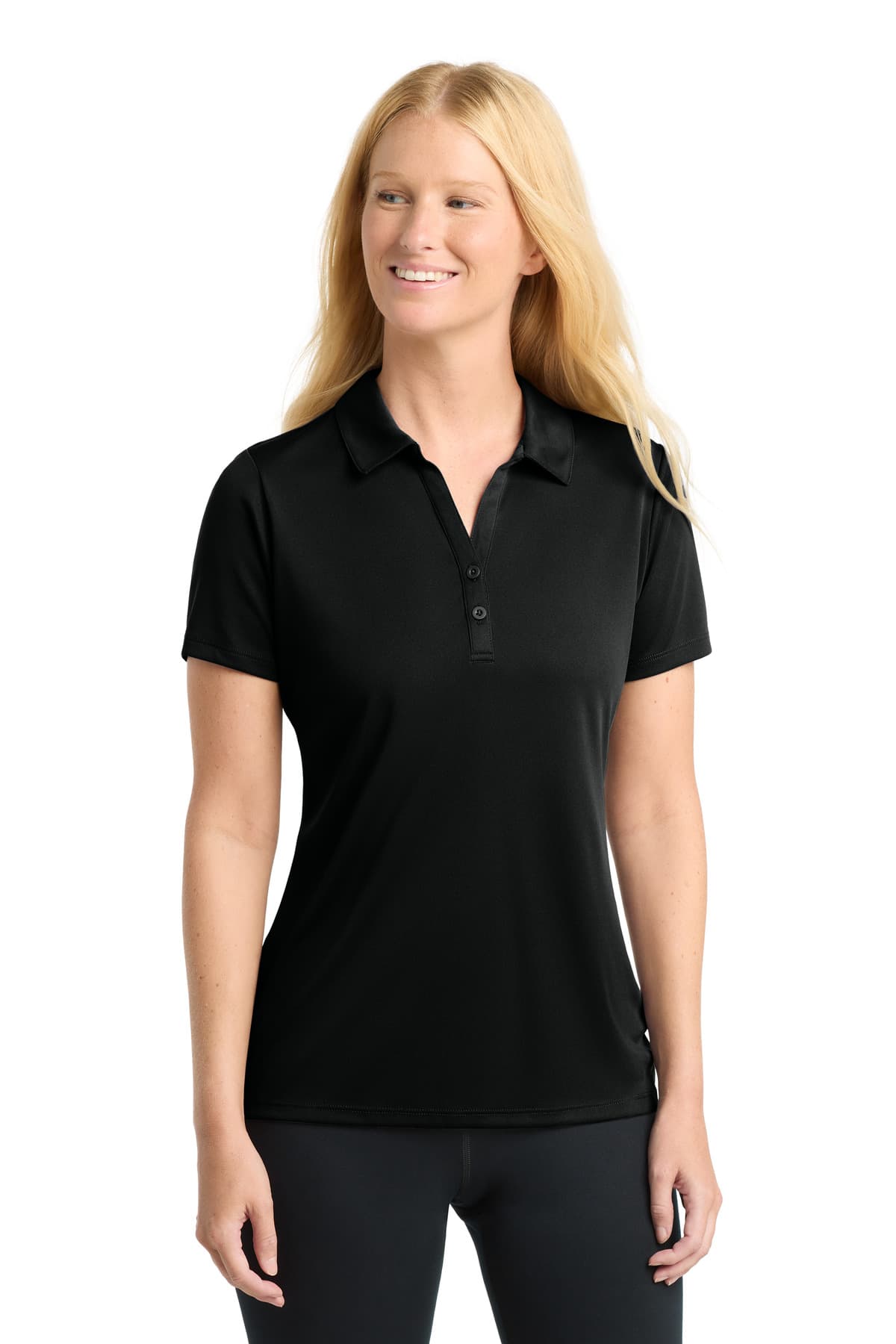 Sport-Tek LST550 in Black β custom apparel by Jam 4 Apparel