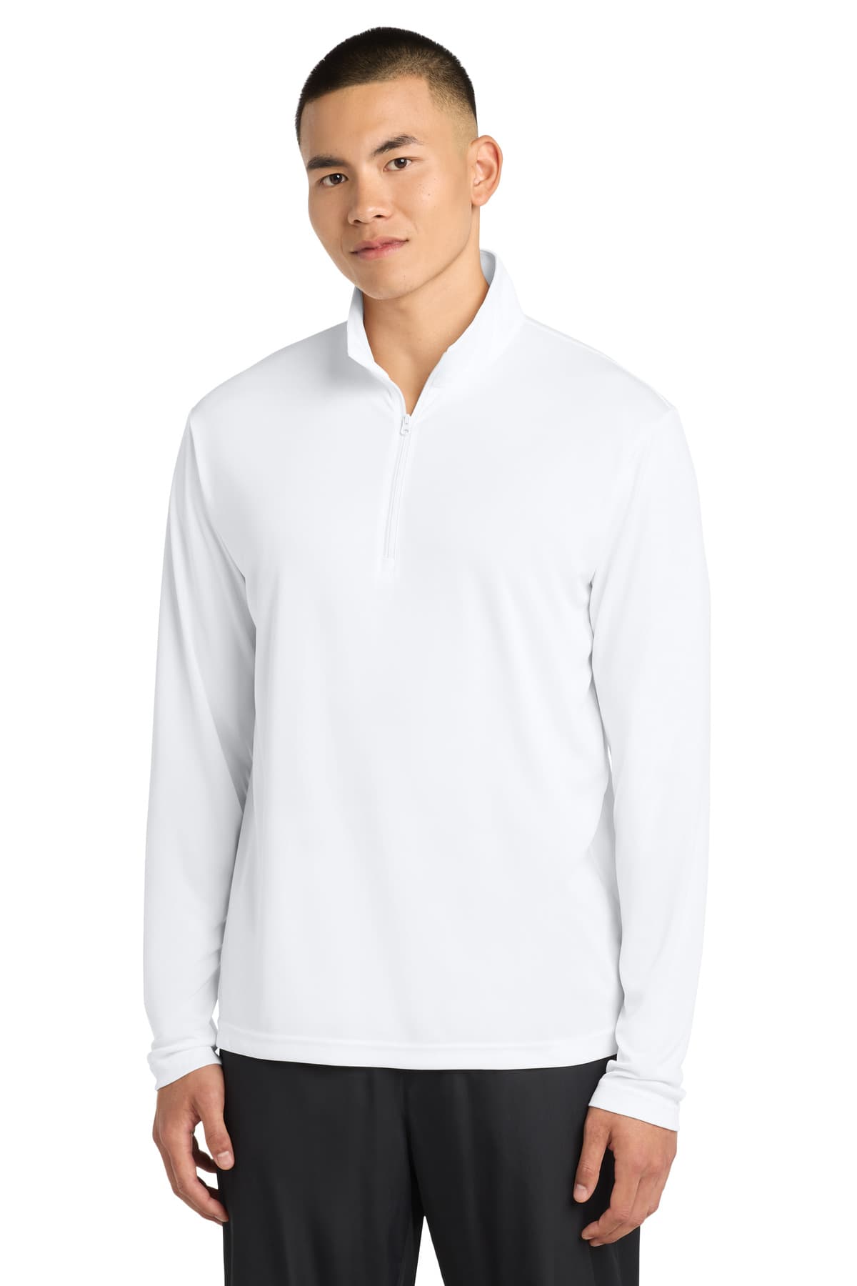 Sport-Tek ST357 in White — custom apparel by Jam 4 Apparel
