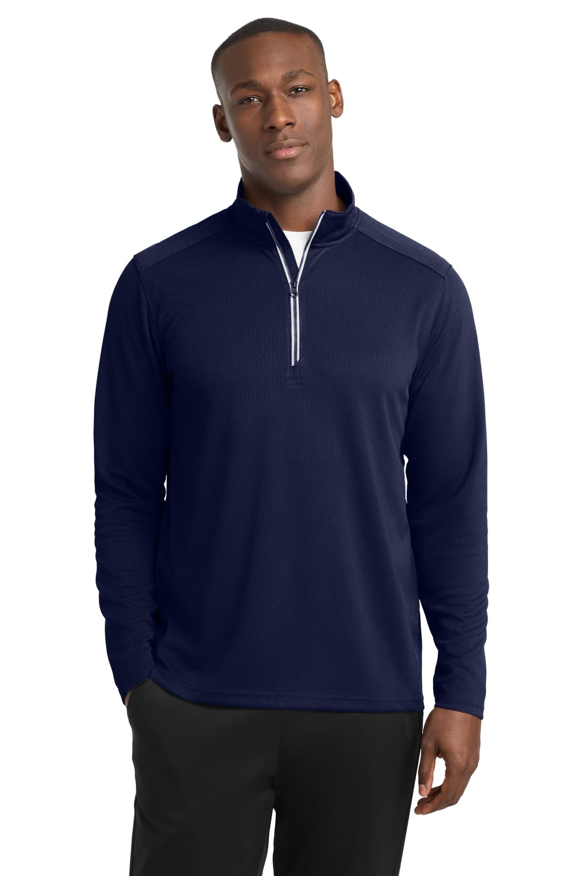 Sport-Tek ST860 in True Navy β custom apparel by Jam 4 Apparel