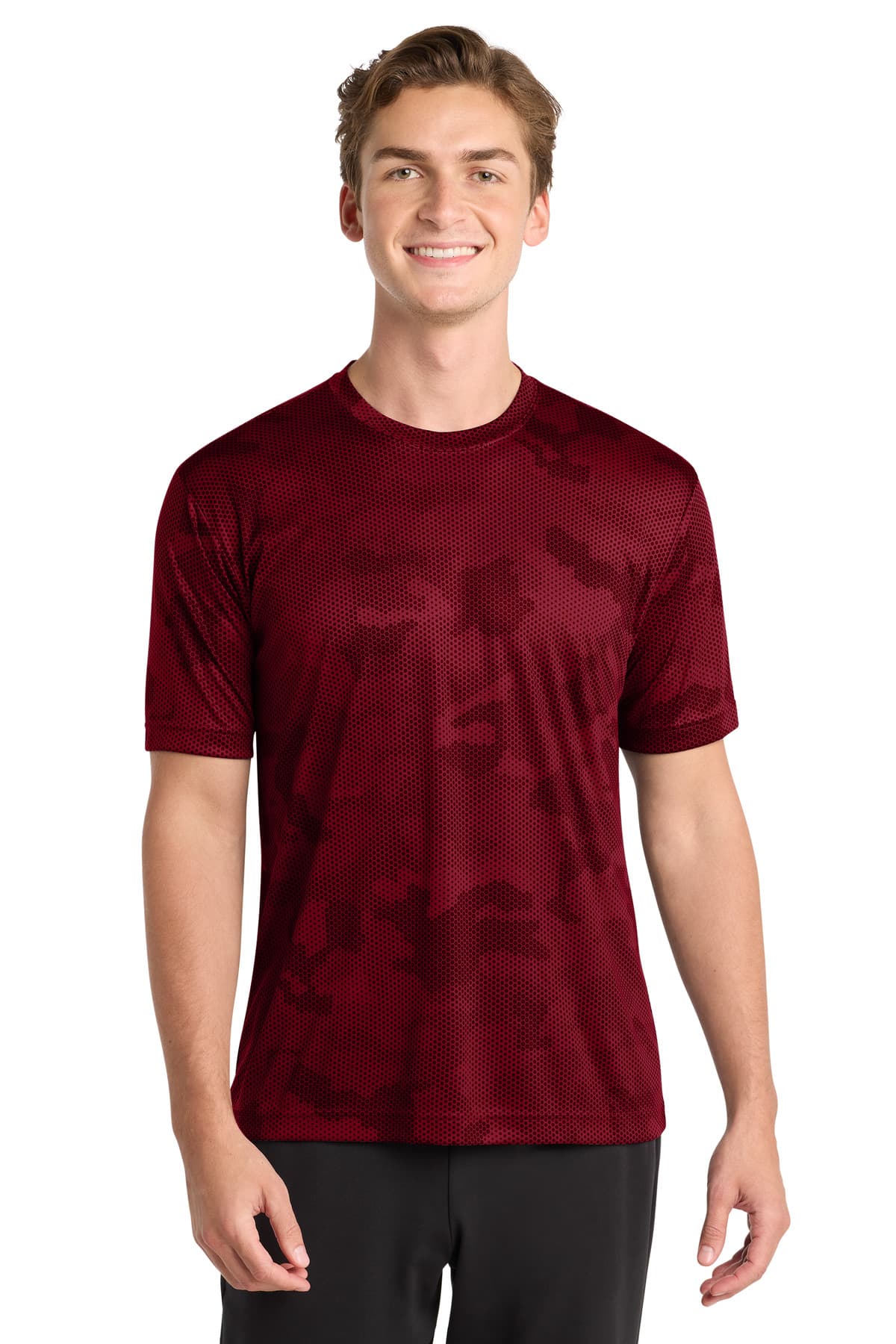 Sport-Tek ST370 in Deep Red β custom apparel by Jam 4 Apparel
