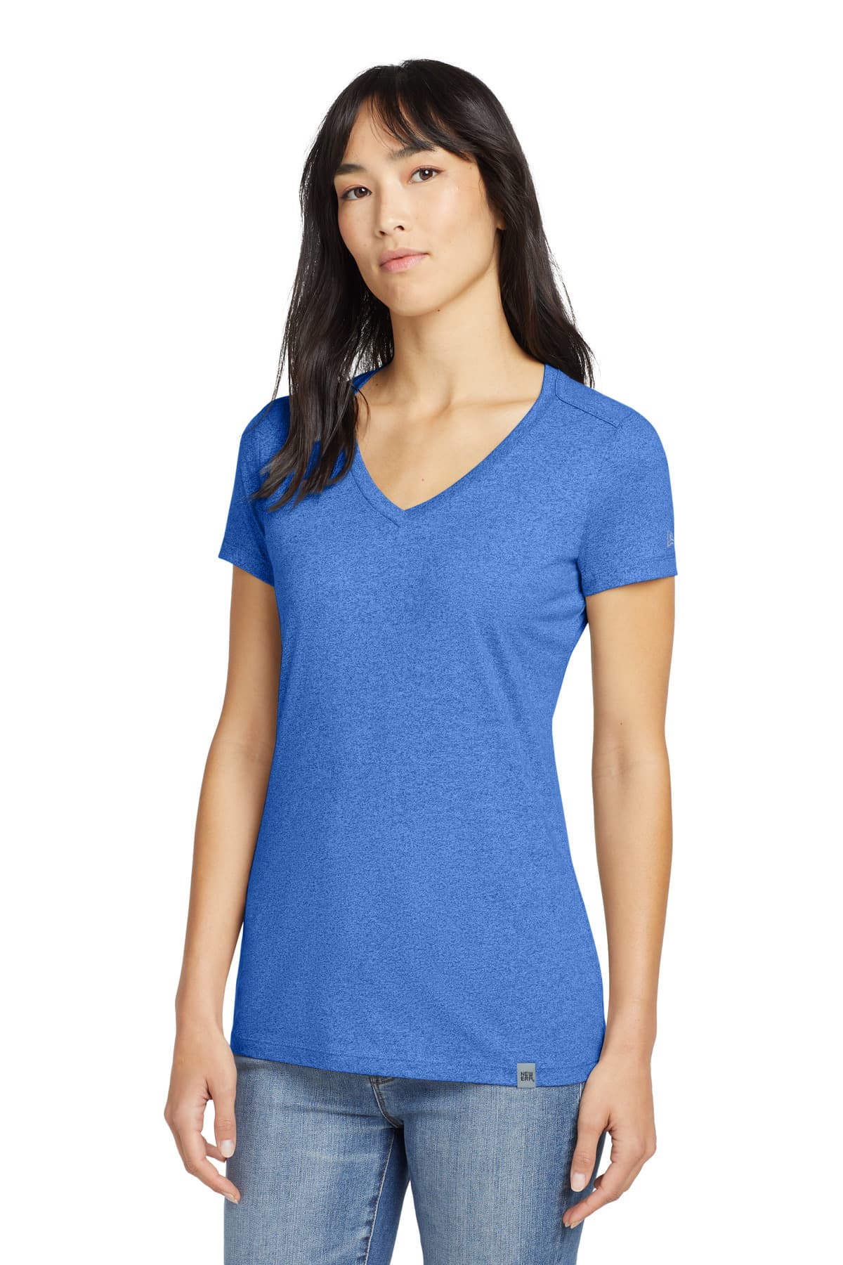 New Era LNEA101 in Royal Heather β custom apparel by Jam 4 Apparel