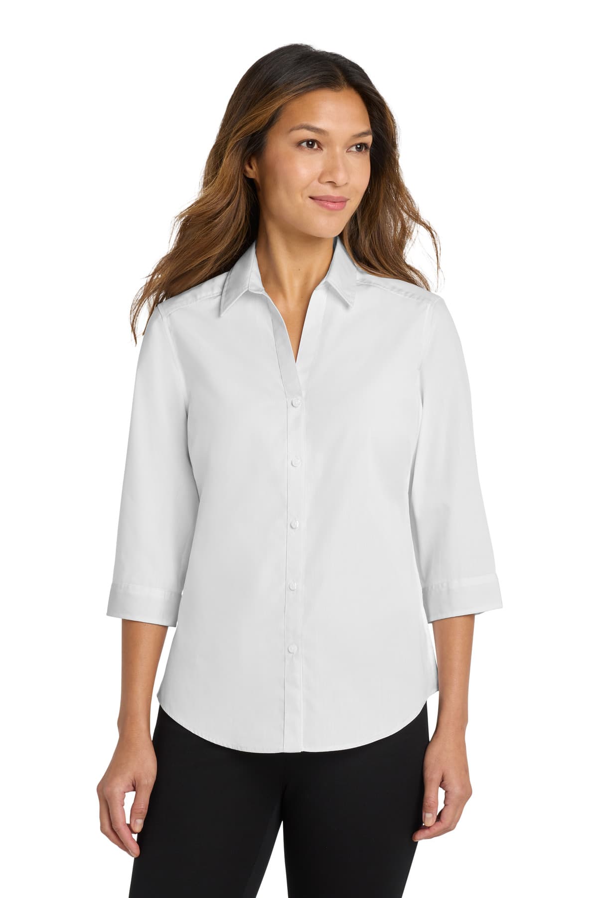Port Authority LW102 in White β custom apparel by Jam 4 Apparel