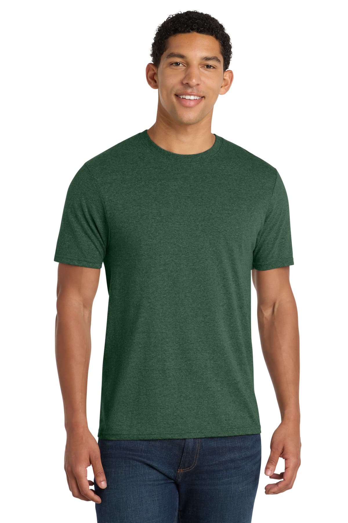 Port & Co PC455 in Forest Green Heather β custom apparel by Jam 4 Apparel