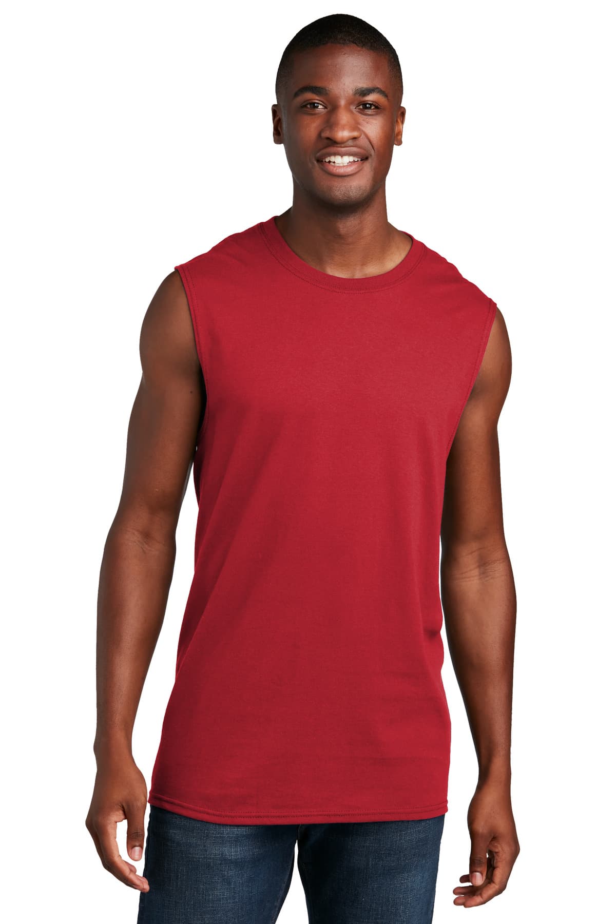 Port & Co PC54SL in Red β custom apparel by Jam 4 Apparel