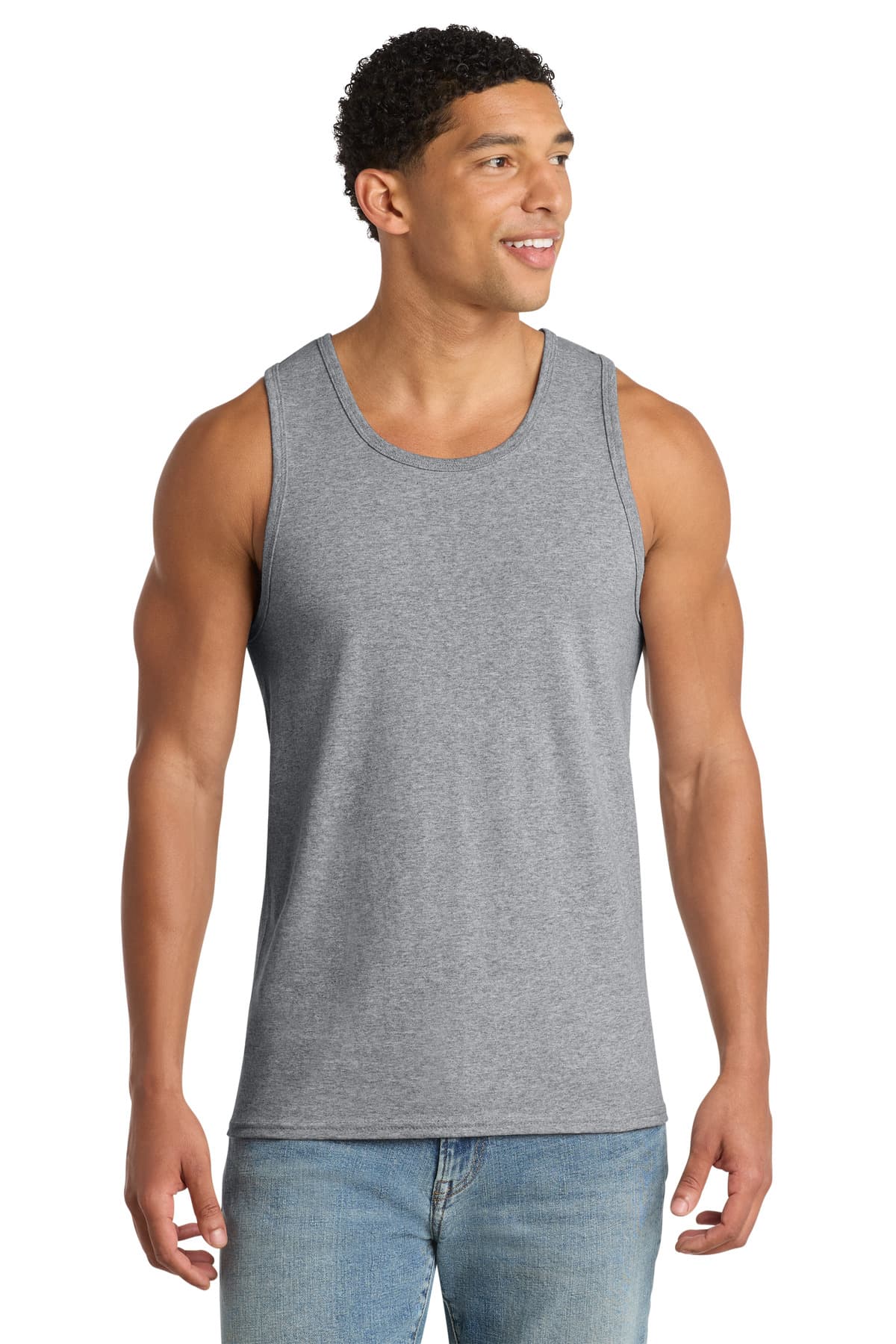 Port & Co PC54TT in Athletic Heather β custom apparel by Jam 4 Apparel