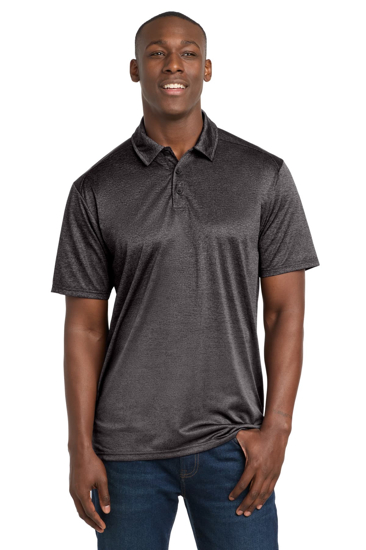 Sport-Tek ST671 in Iron Grey/ Black β custom apparel by Jam 4 Apparel