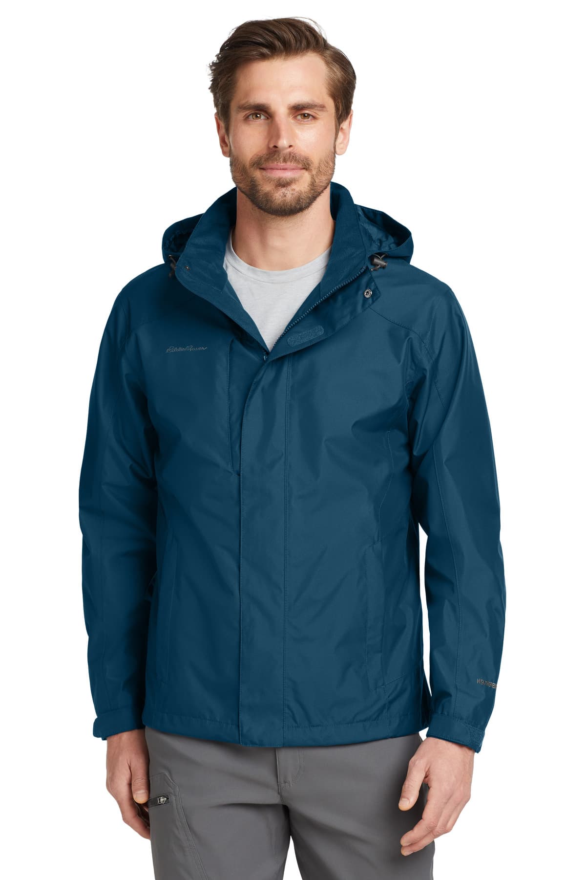 Eddie Bauer EB550 in Deep Sea Blue/ Dark Adriatic β custom apparel by Jam 4 Apparel