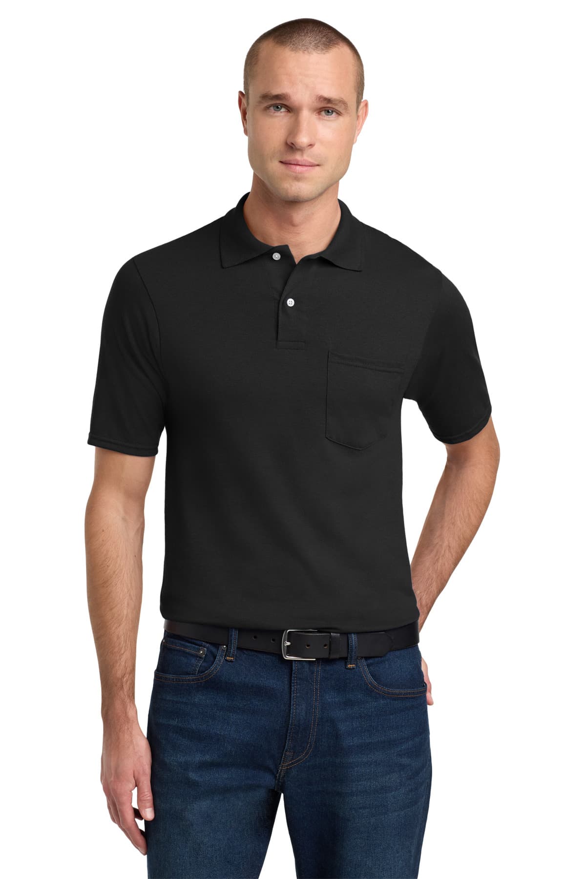 Jerzees 436MP in Black β custom apparel by Jam 4 Apparel