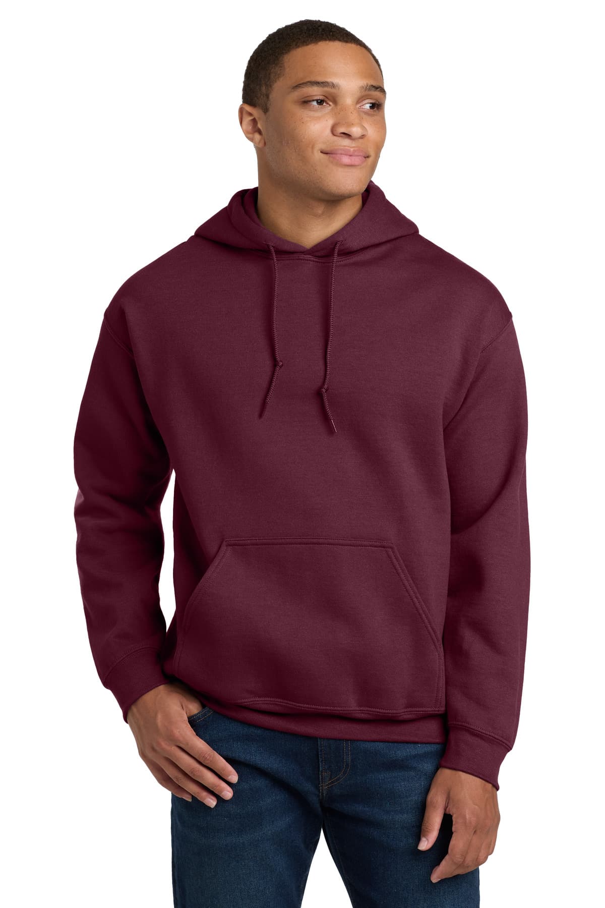 Gildan 18500 in Maroon β custom apparel by Jam 4 Apparel