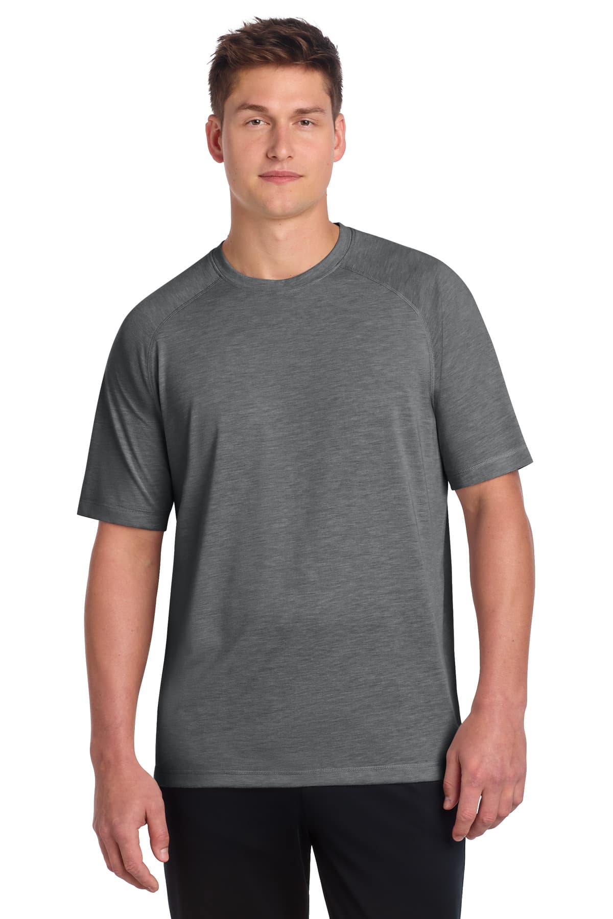 Sport-Tek ST400 in Dark Grey Heather β custom apparel by Jam 4 Apparel