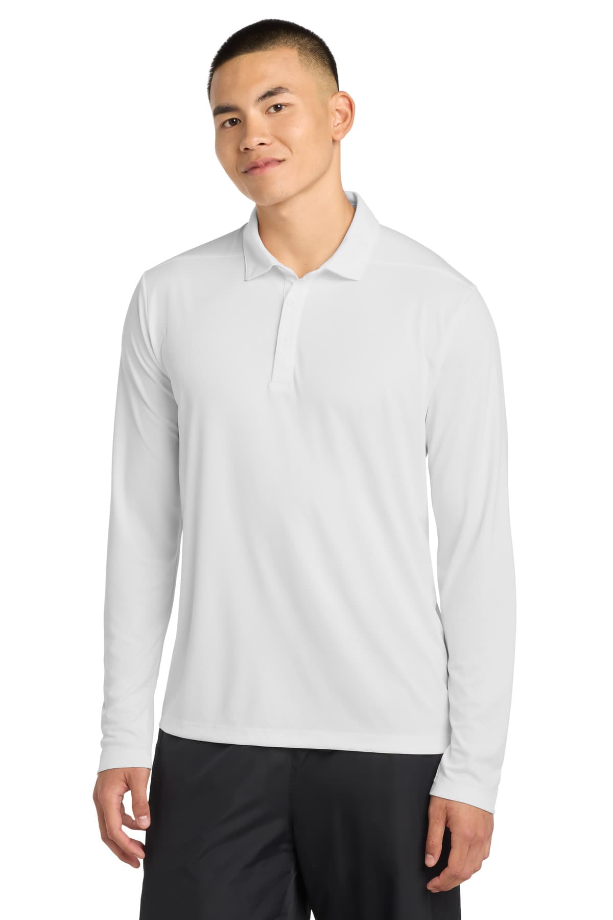 Sport-Tek ST520LS in White β custom apparel by Jam 4 Apparel