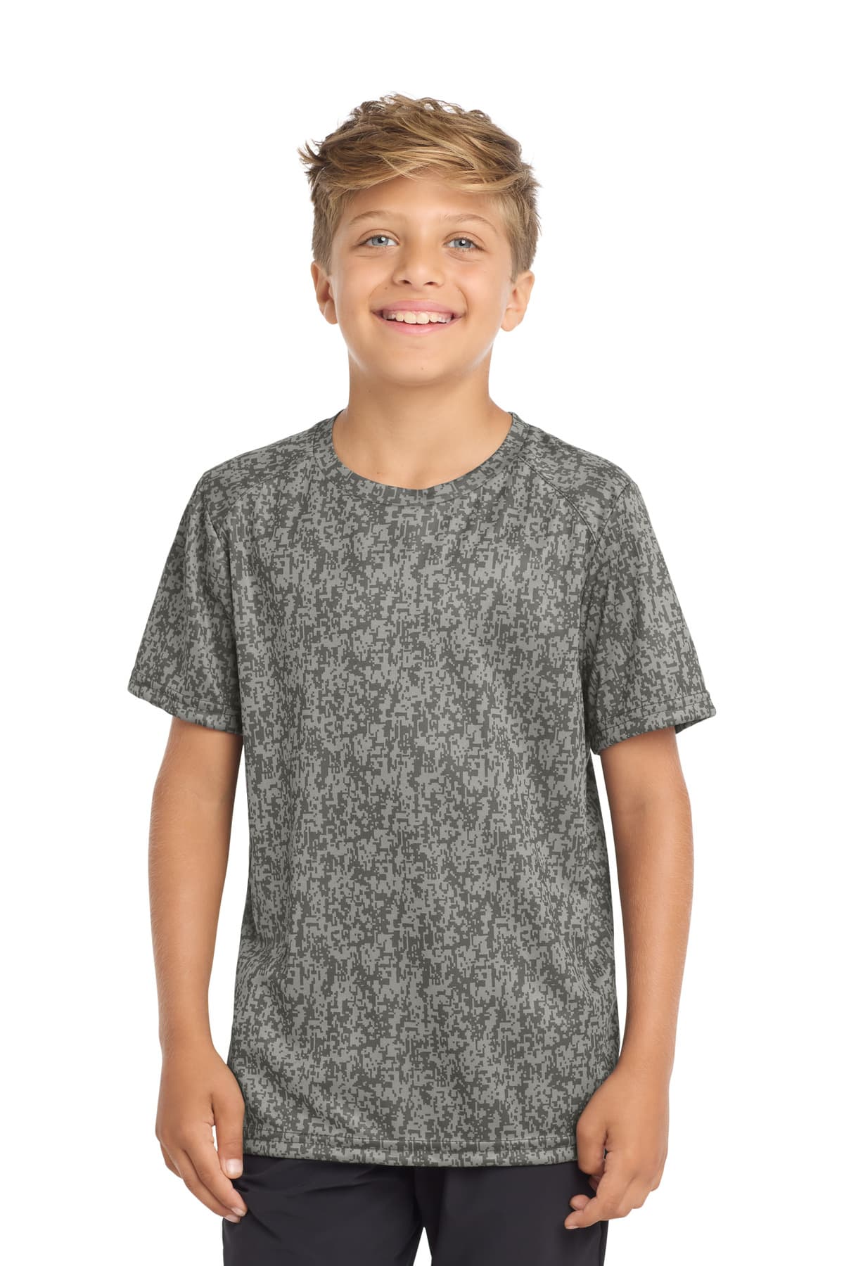 Sport-Tek YST460 in Grey Concrete β custom apparel by Jam 4 Apparel