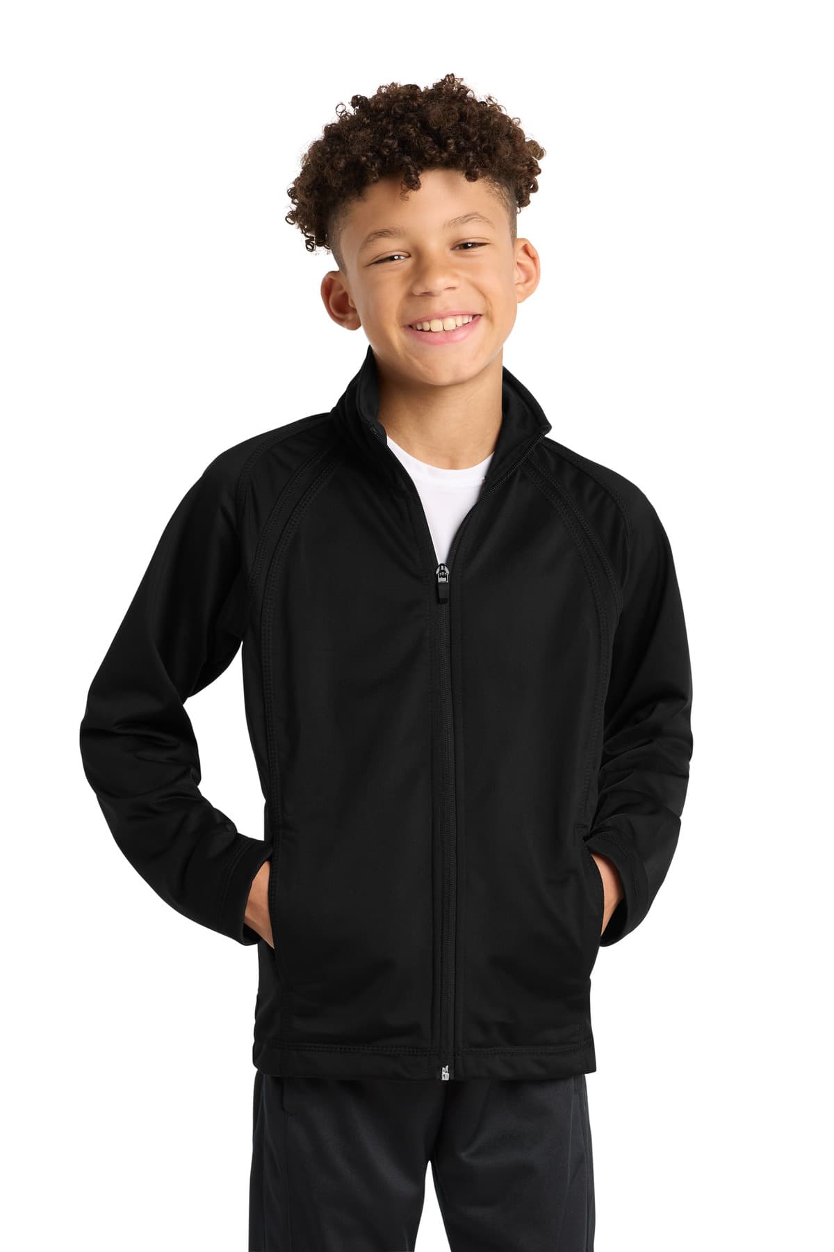 Sport-Tek YST90 in Black/ Black β custom apparel by Jam 4 Apparel