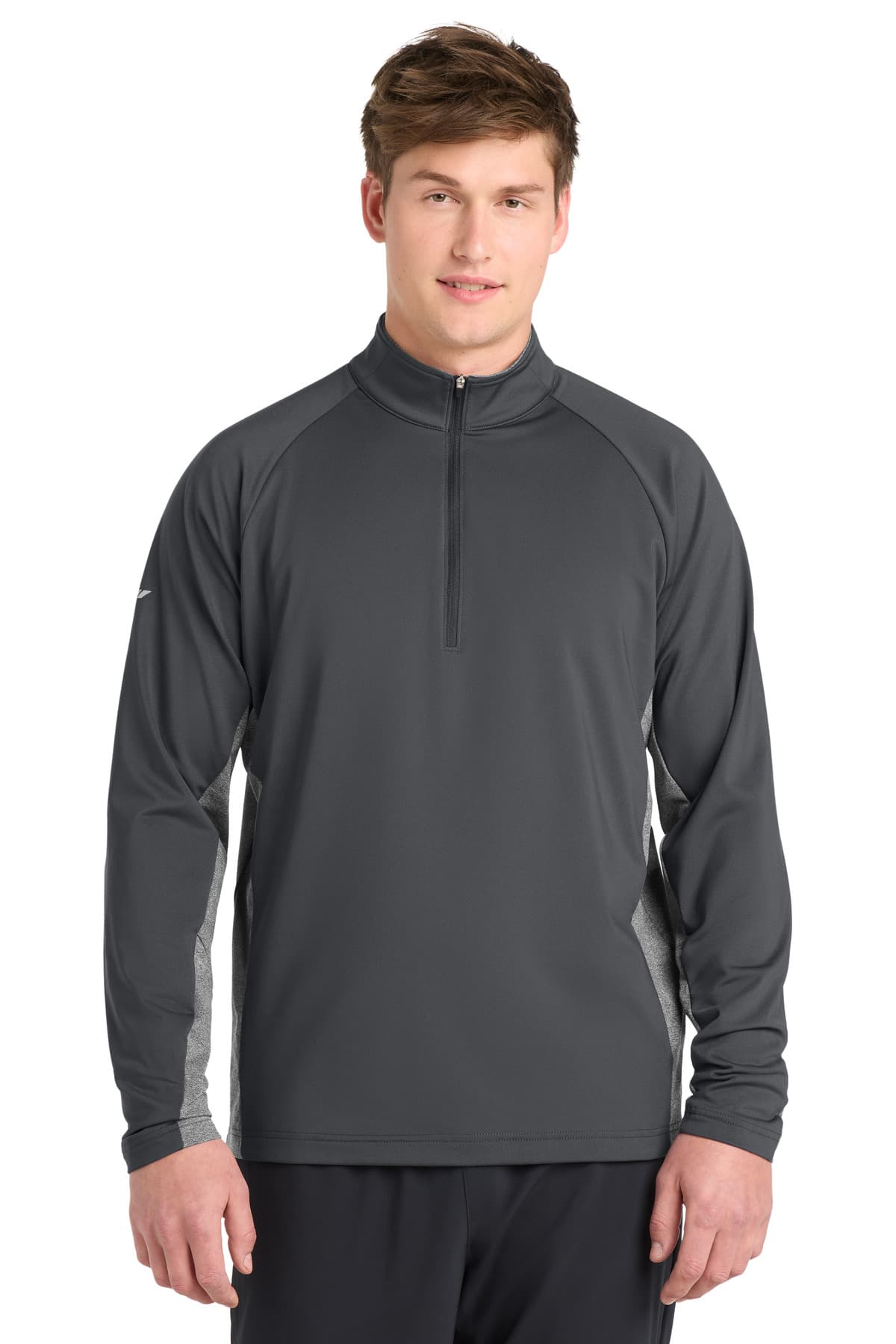 Sport-Tek ST854 in Charcoal Grey/ Charcoal Grey Heather β custom apparel by Jam 4 Apparel