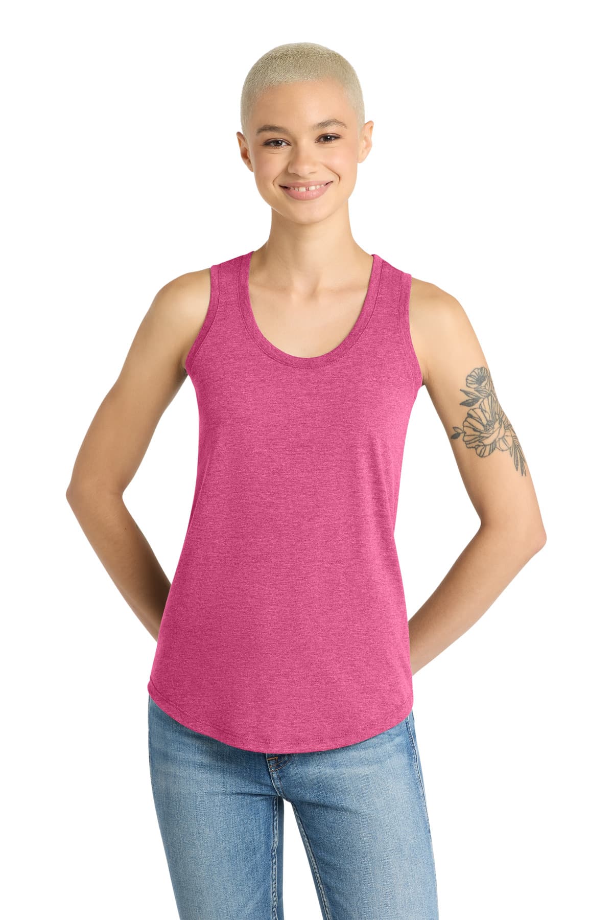 District DM138L in Fuchsia Frost β custom apparel by Jam 4 Apparel