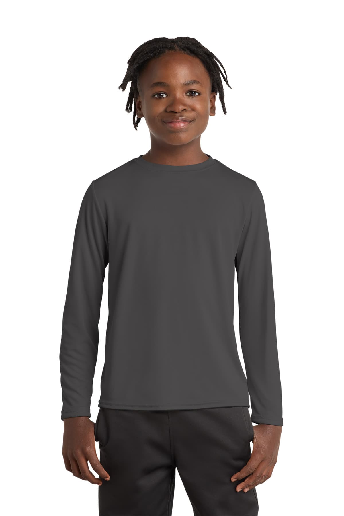 Port & Co PC380YLS in Charcoal β custom apparel by Jam 4 Apparel
