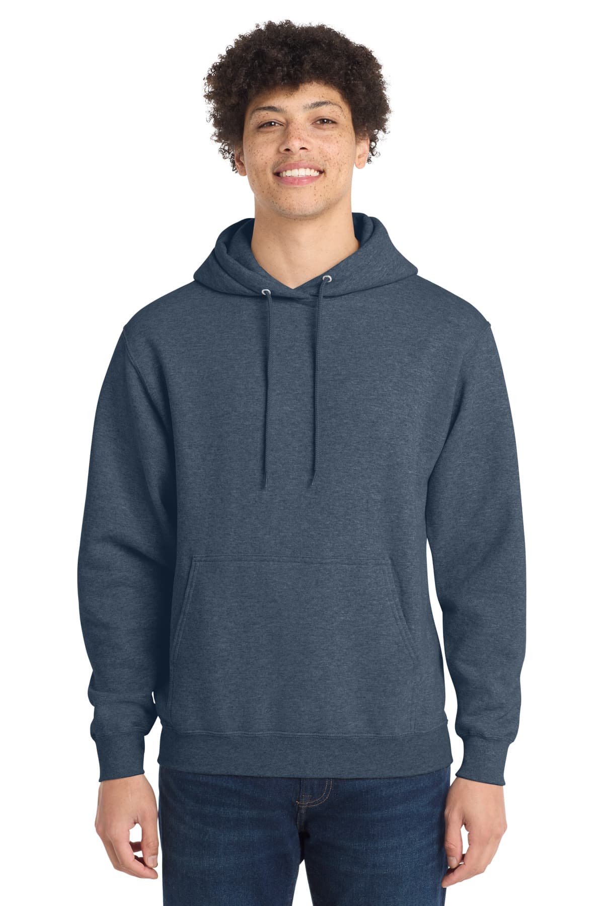 Port & Co PC78HT in Heather Navy β custom apparel by Jam 4 Apparel