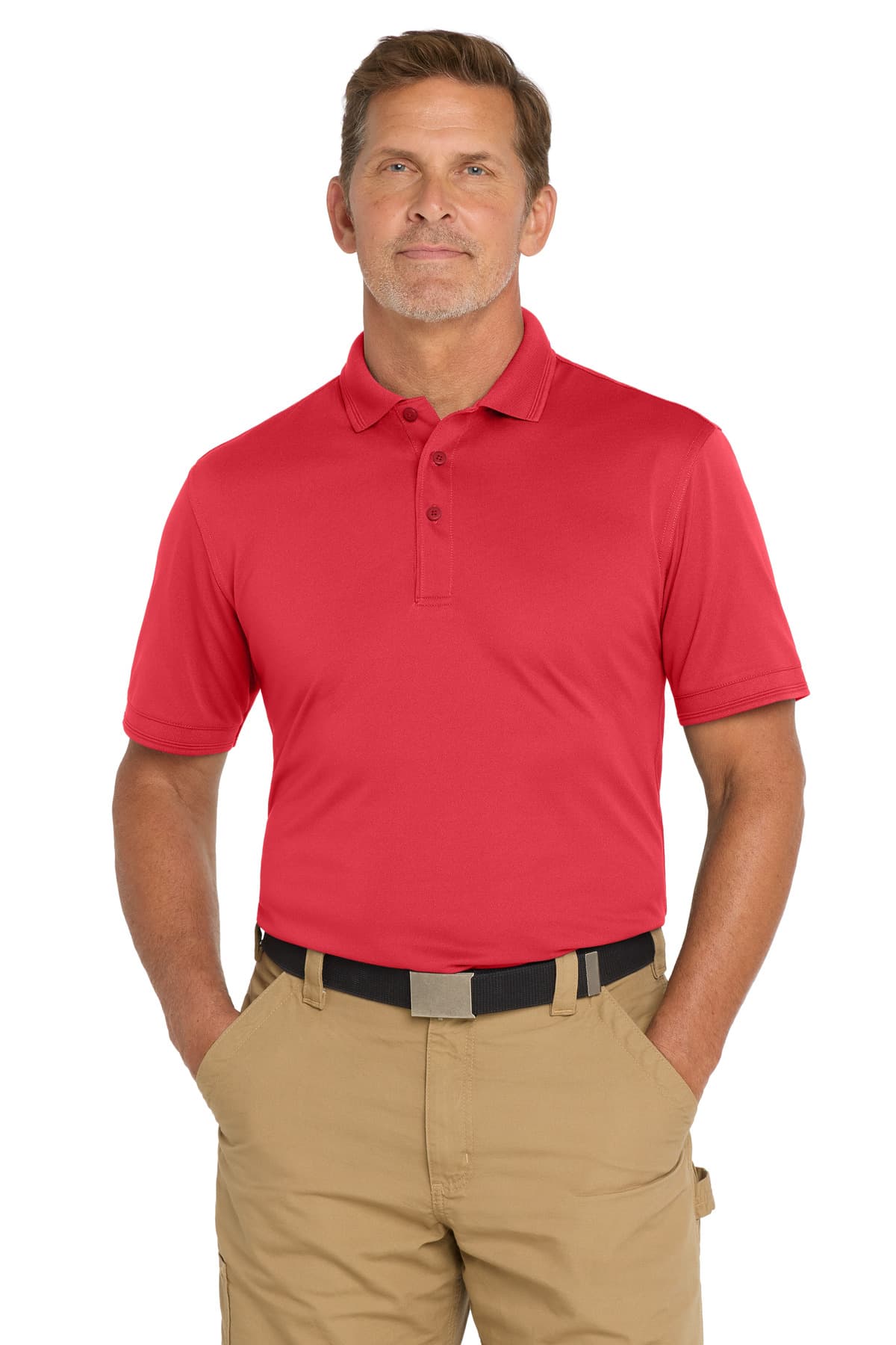 CornerStone CS4020 in Red β custom apparel by Jam 4 Apparel