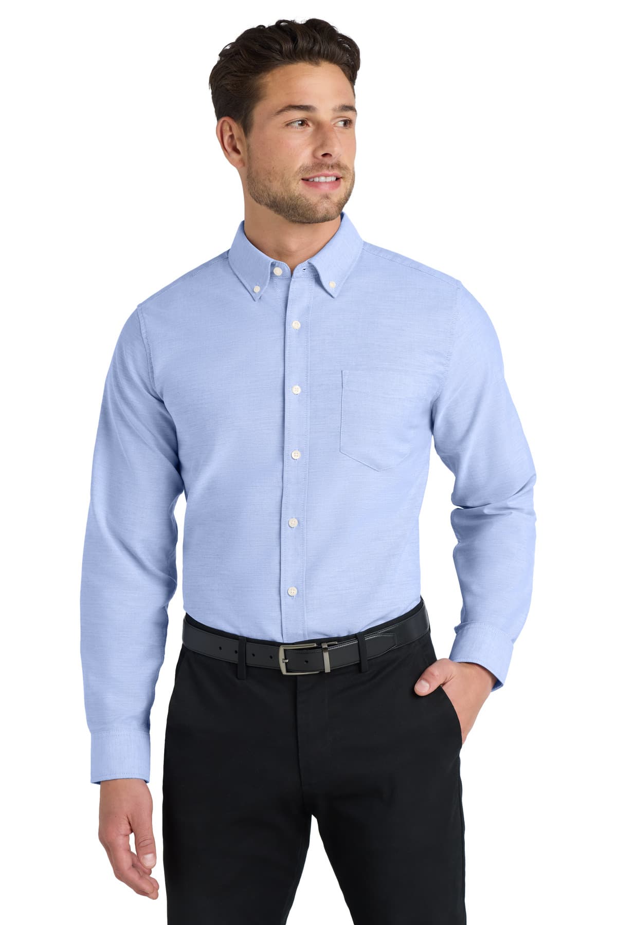 Port Authority TS658 in Oxford Blue β custom apparel by Jam 4 Apparel
