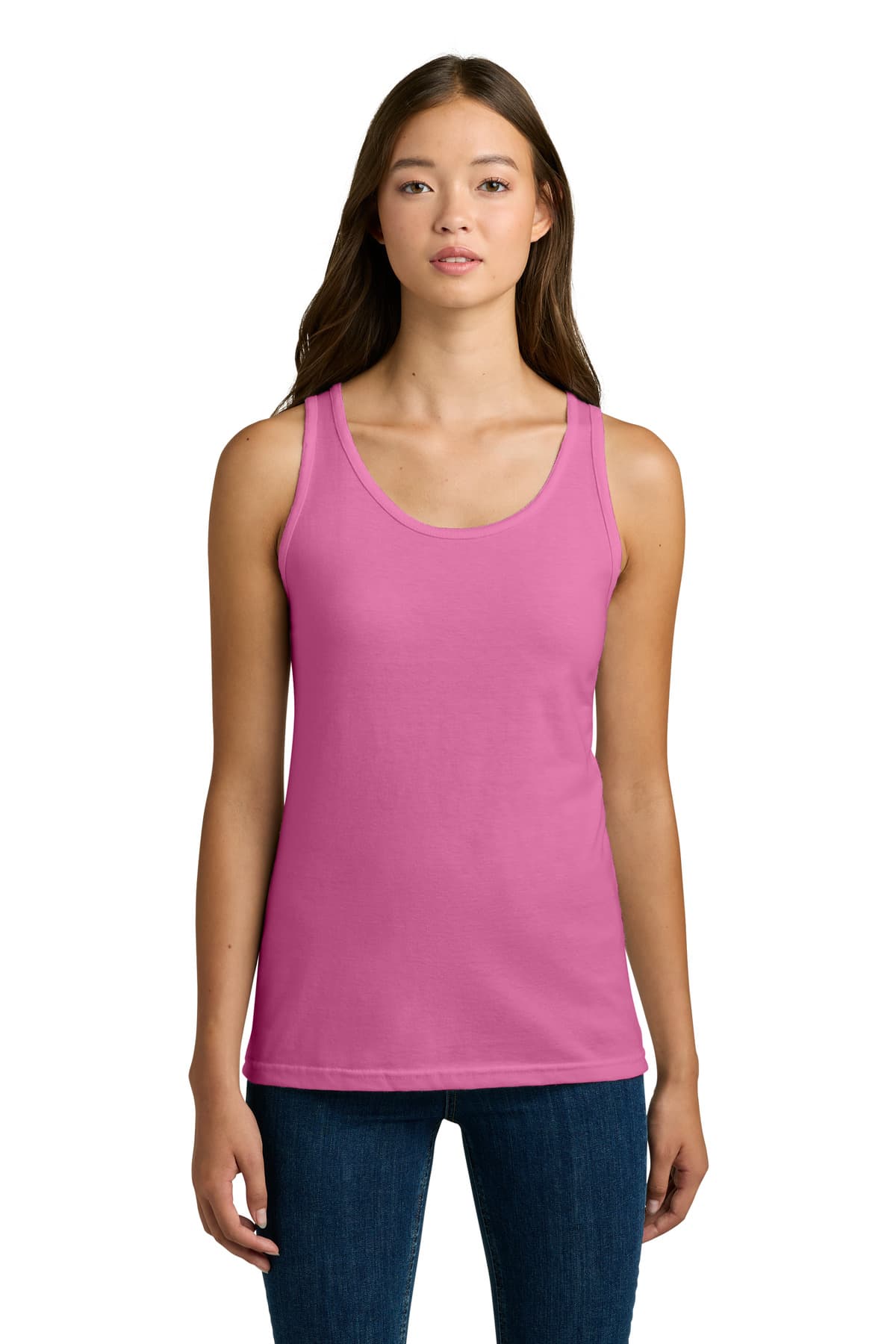 Gildan 64200L in Azalea β custom apparel by Jam 4 Apparel